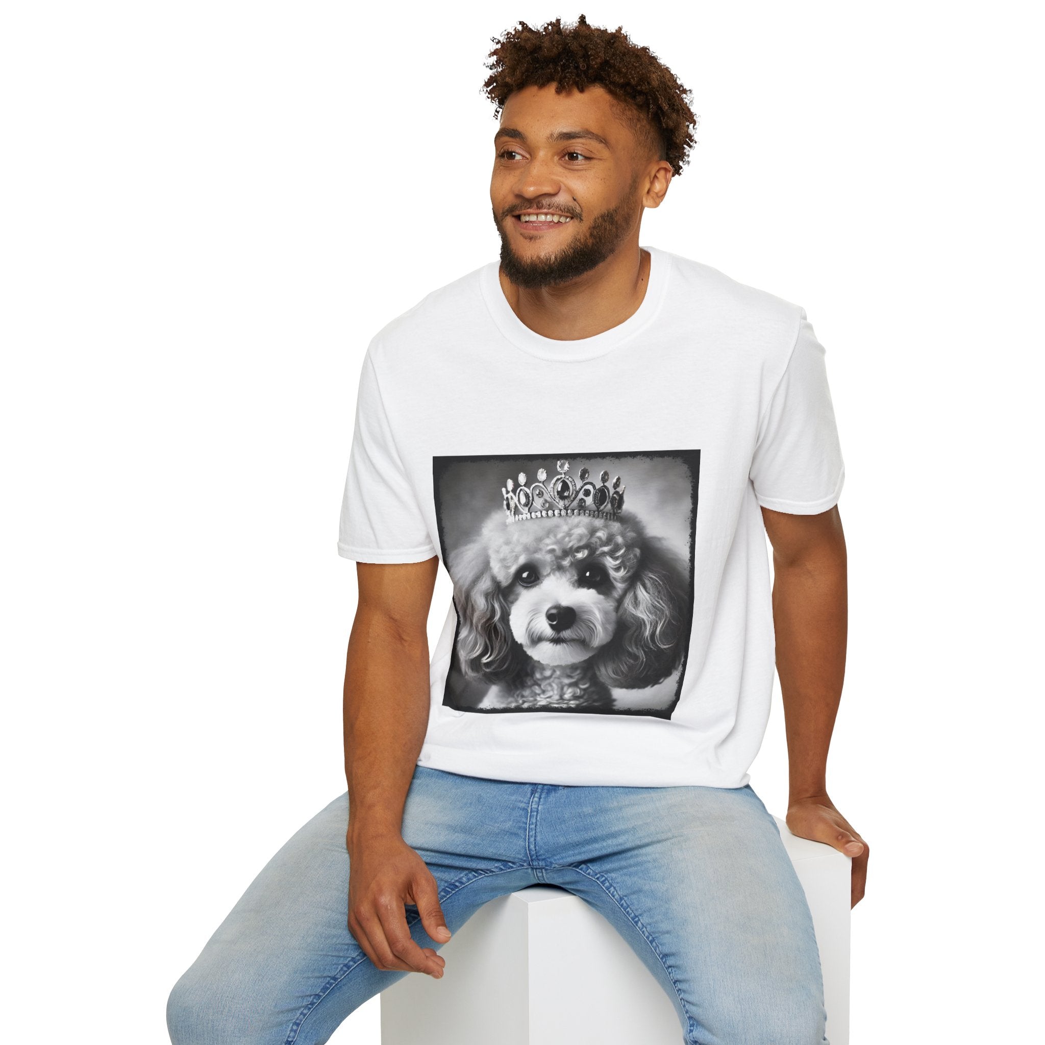 Poodle Tiara Toy | Unisex Dog T-Shirt