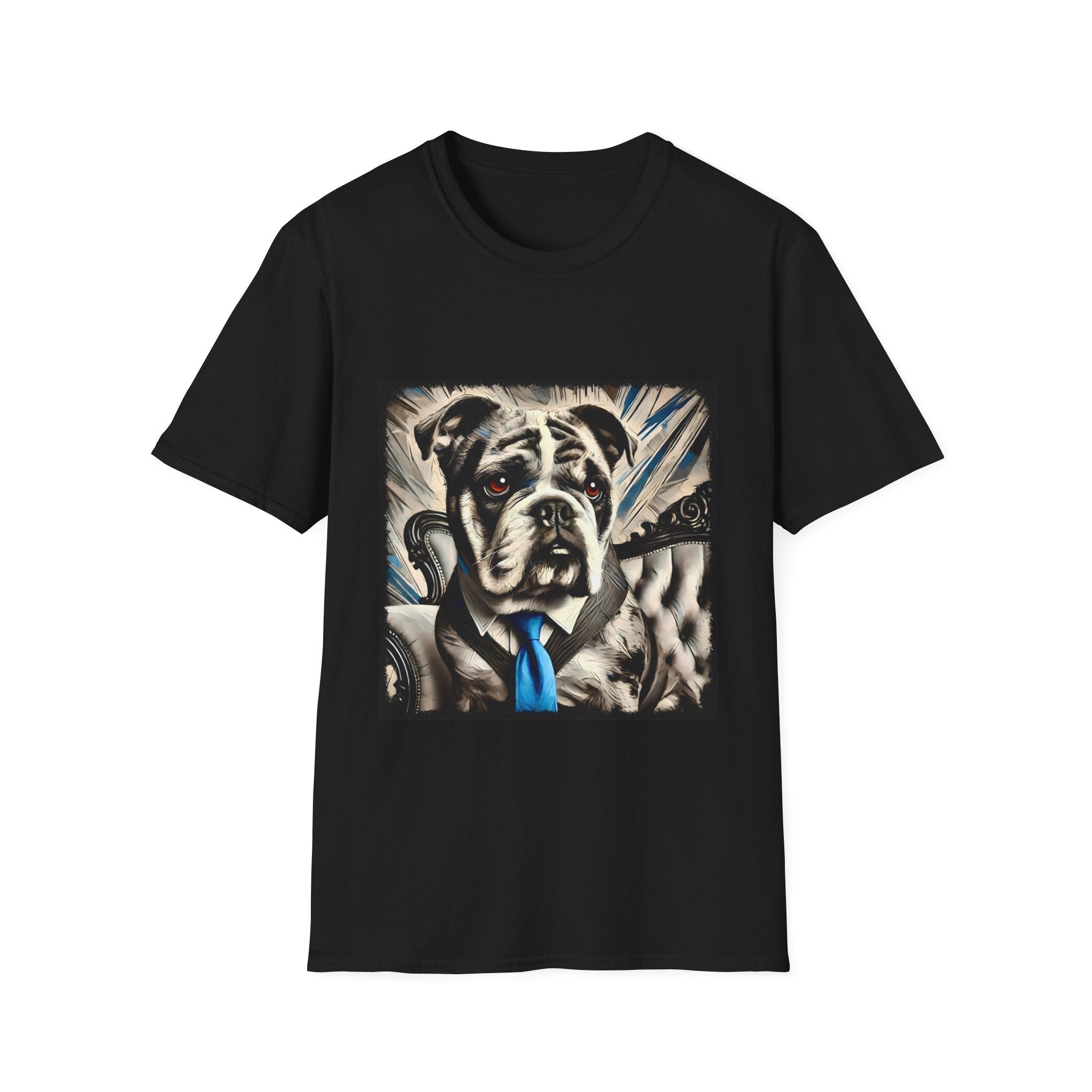 Bulldog Handsome Gent | Unisex Dog T-Shirt