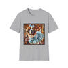 Saint Bernard Posh Pearl | Unisex Dog T-Shirt