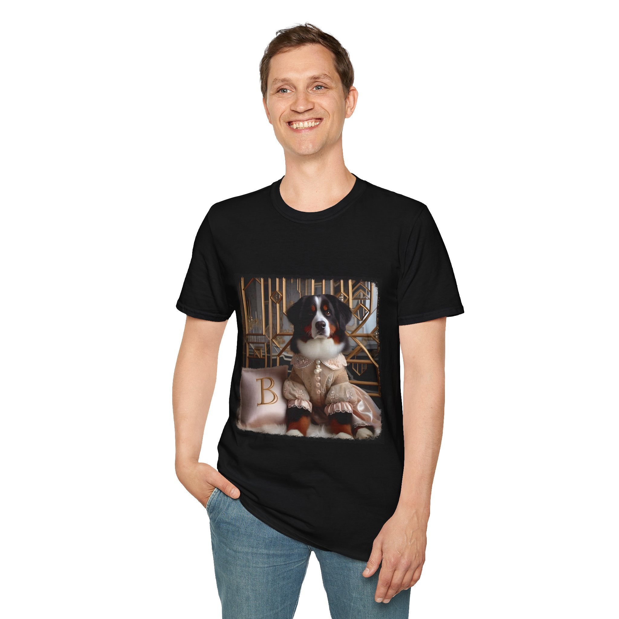 Bernese Mountain Dog Baby Doll | Unisex Dog T-Shirt