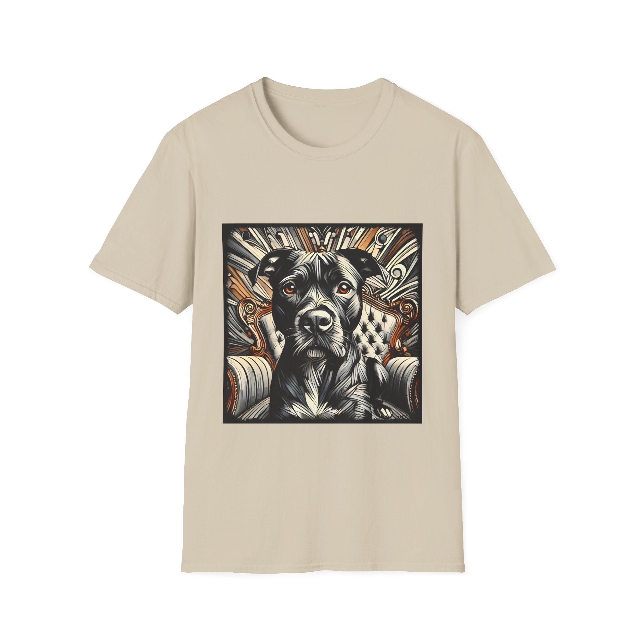 American Pit Bull Terrier Shirt | B&W Brown Eyes Dog Lover Tee
