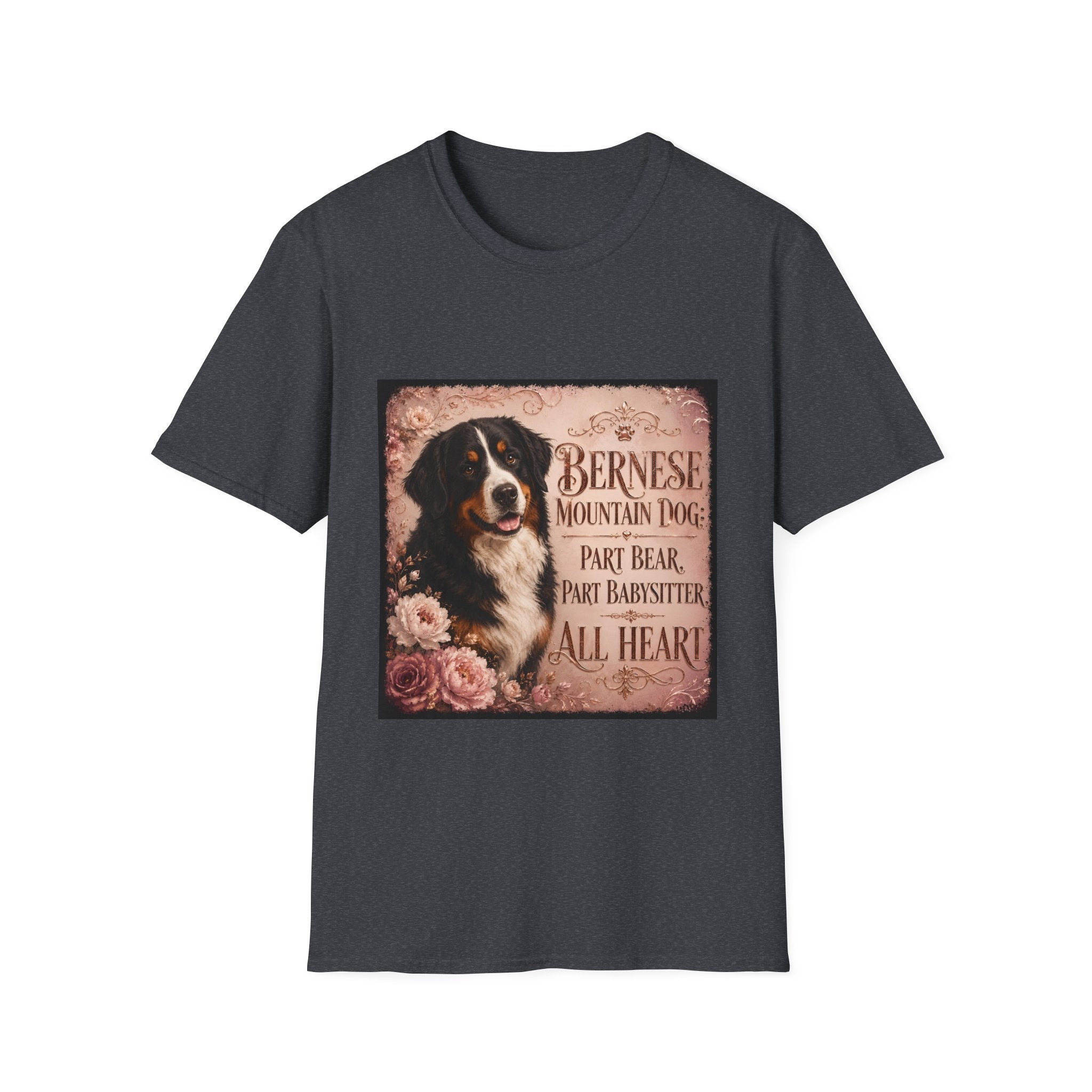 Bernese Mountain Dog Shirt | All Heart Dog Lover Tee