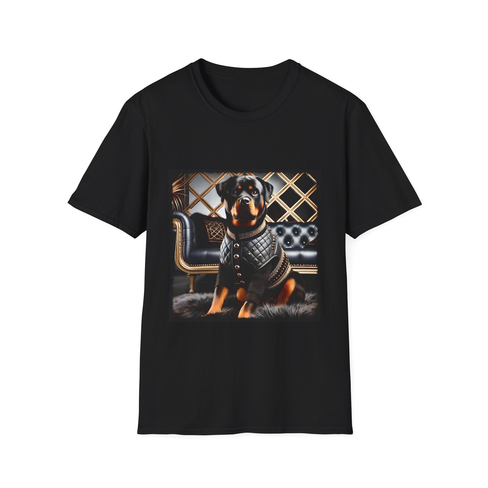 Rottweiler Posh Rebel | Unisex Dog T-Shirt