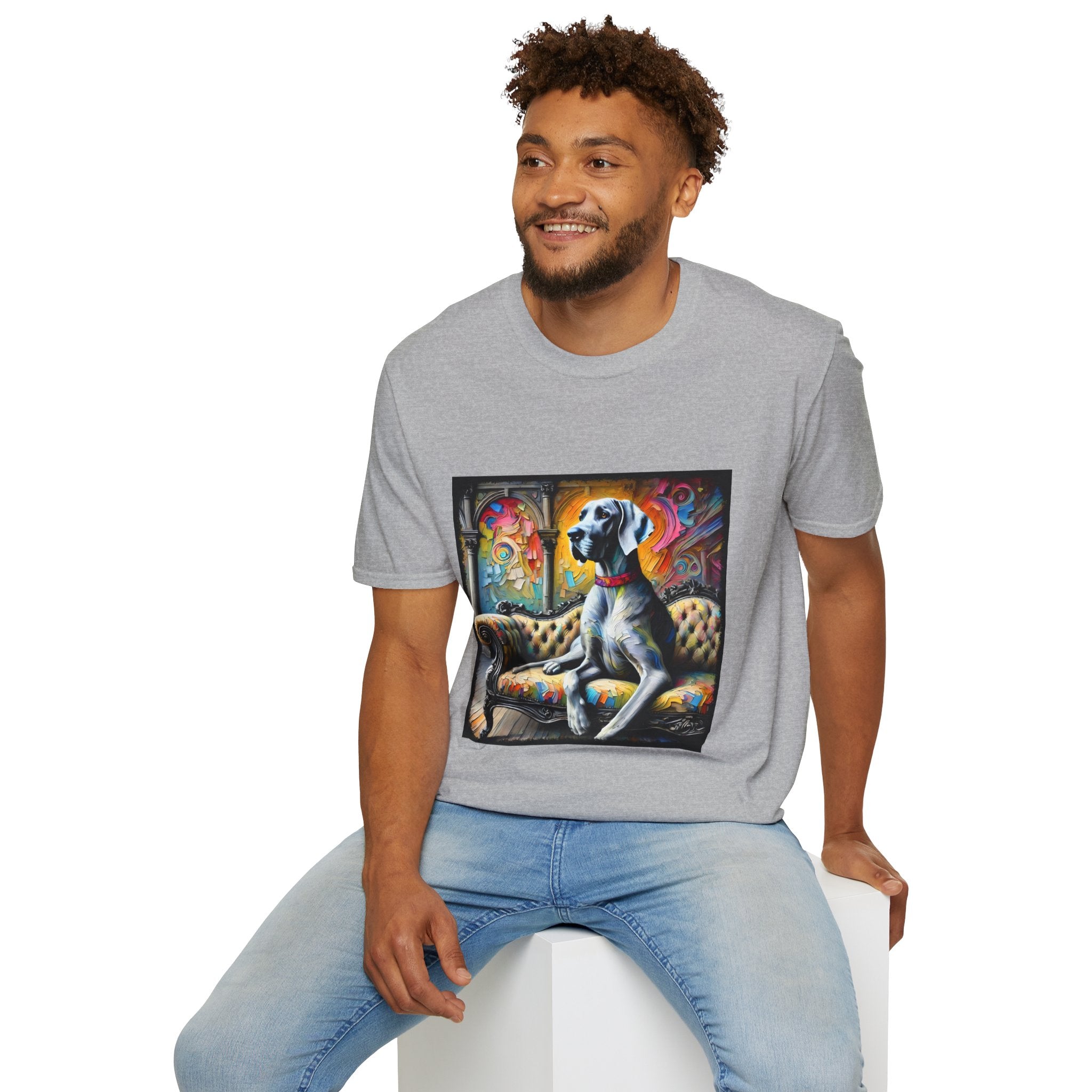 Great Dane Striking Classic | Unisex Dog T-Shirt