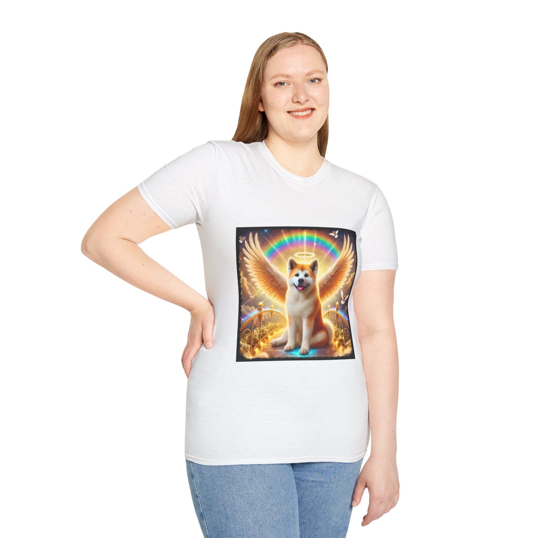 Akita Shirt | Rainbow Bridge Dog Lover Tee