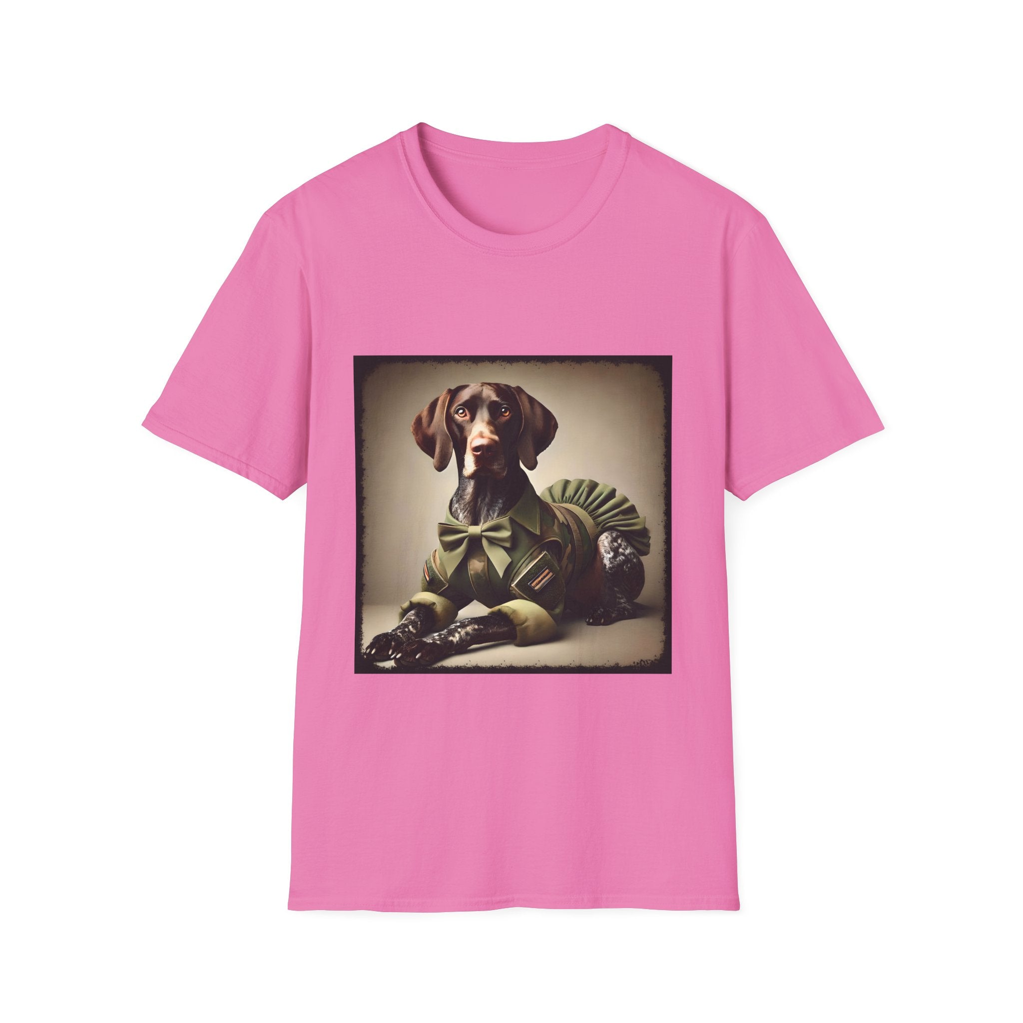 German Shorthaired Pointer Camo Princess | Unisex Dog T-Shirt