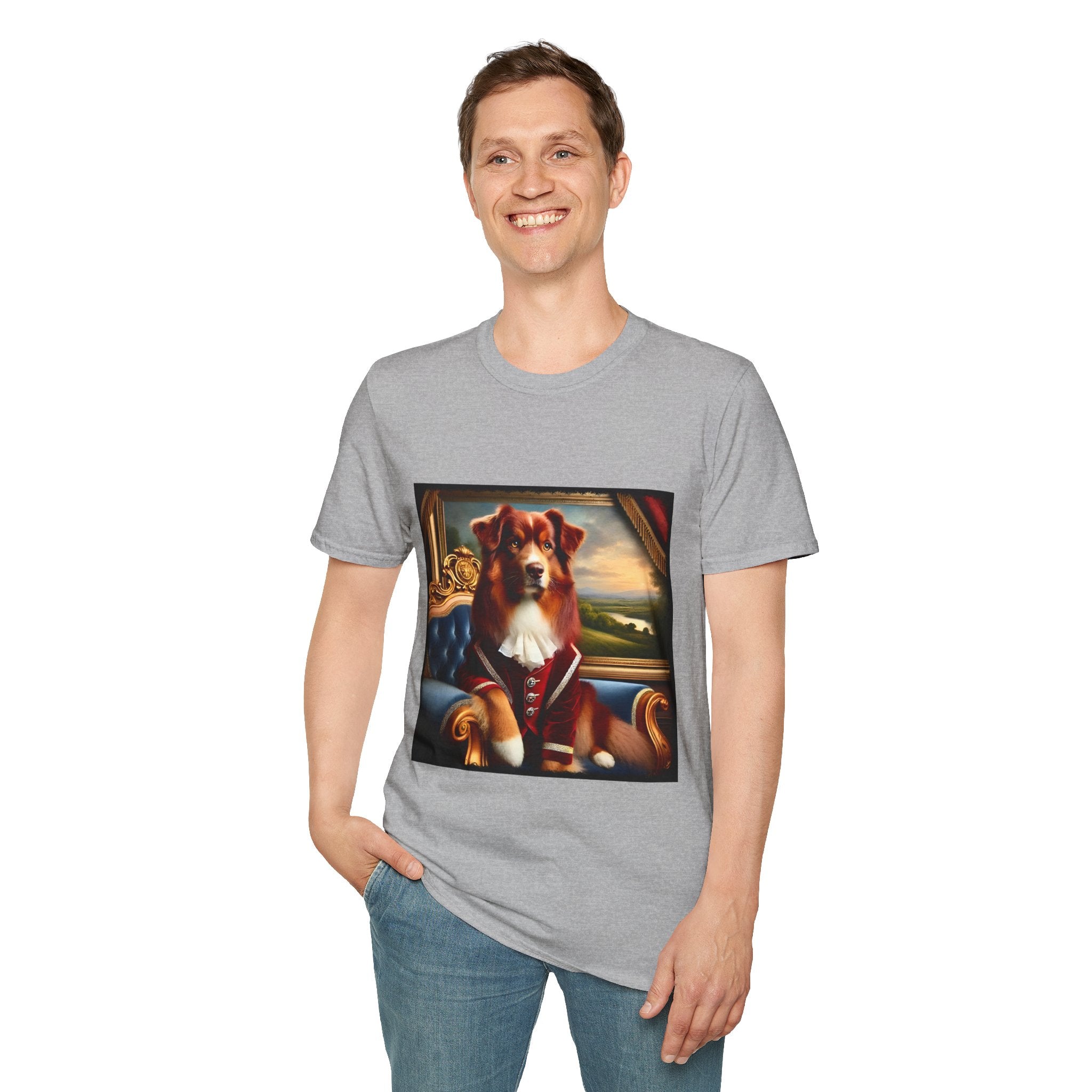 Australian Shepherd Loyal Gentleman | Unisex Dog T-Shirt