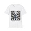 Maltese B&W Bold Eyes | Unisex Dog T-Shirt