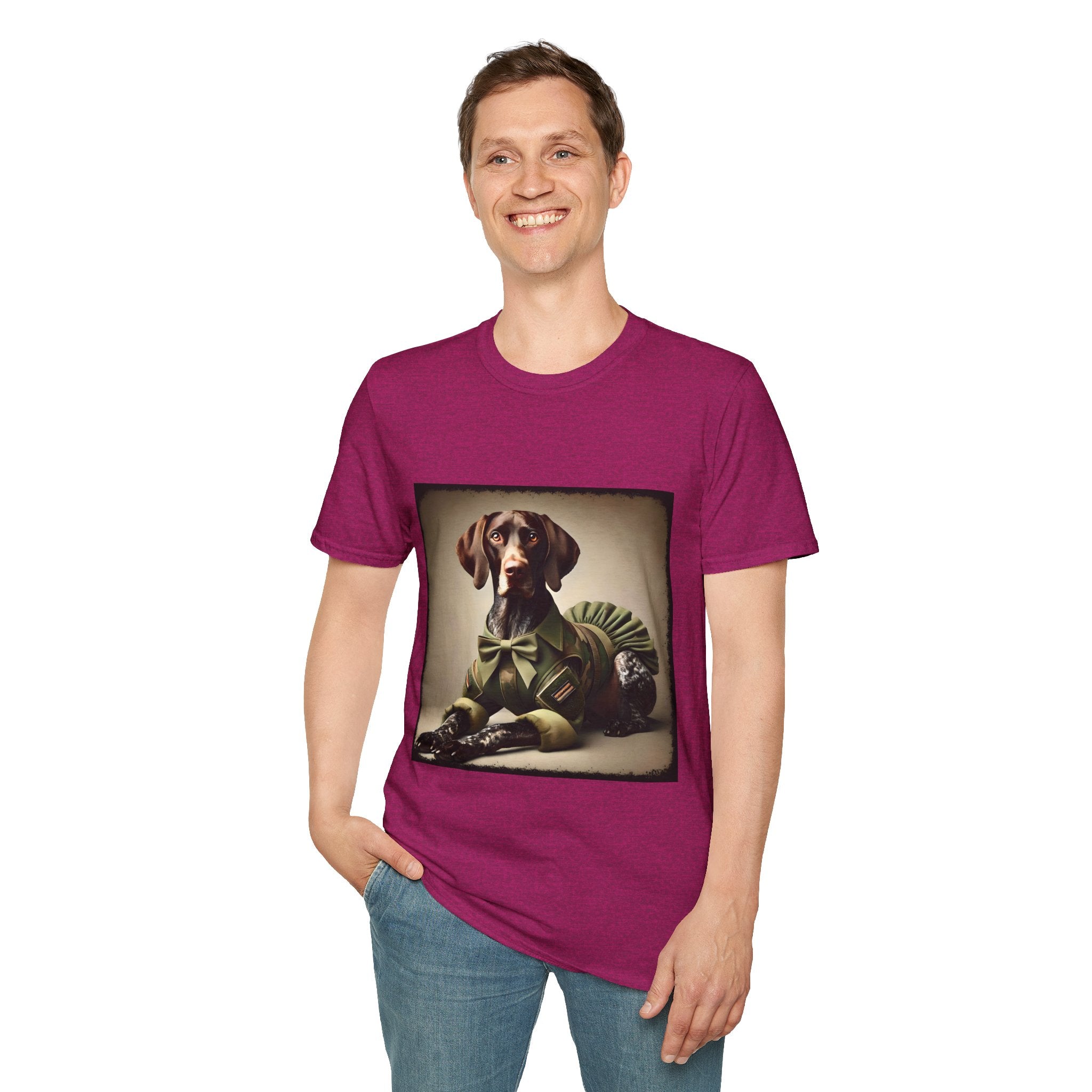 German Shorthaired Pointer Camo Princess | Unisex Dog T-Shirt
