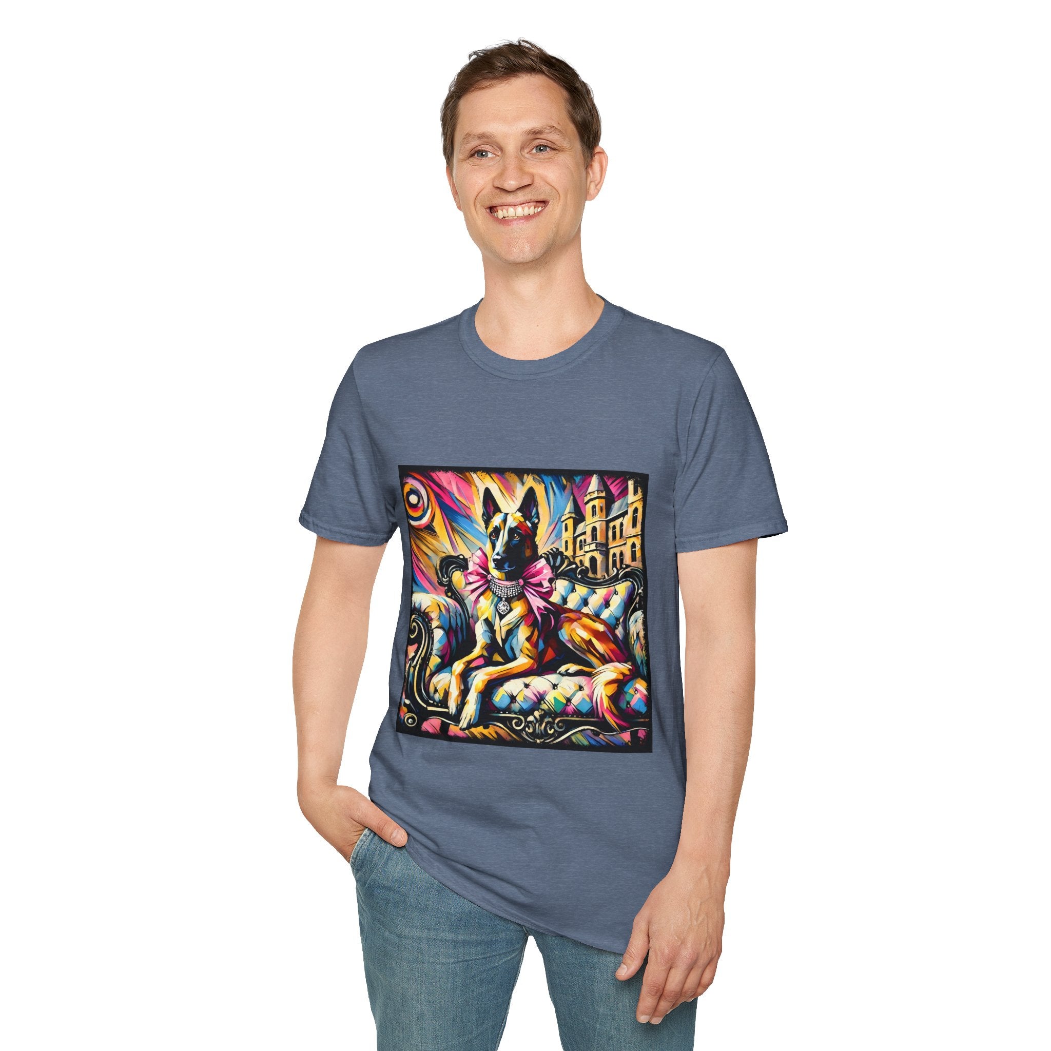 Belgian Malinois Bold Diamond Classic | Unisex Dog T-Shirt