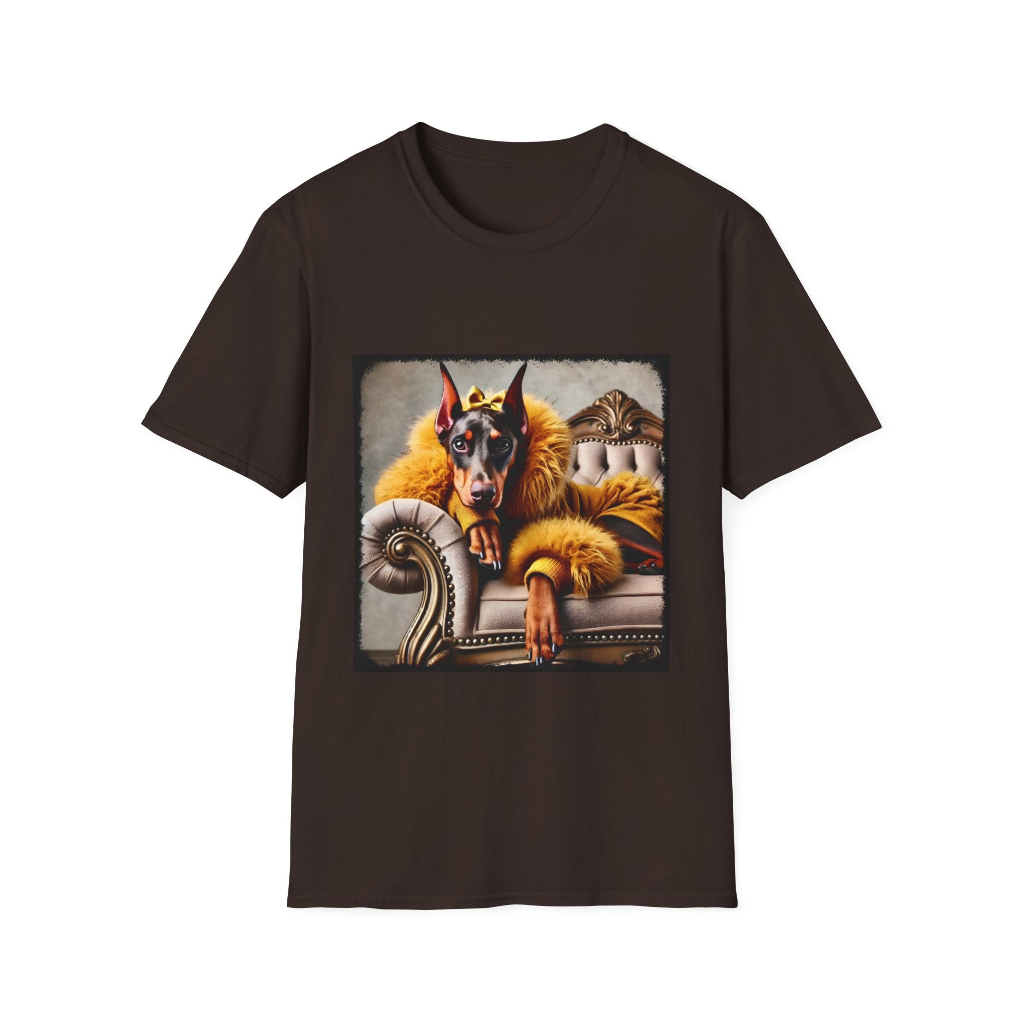 Doberman Pinscher Fur Babe | Unisex Dog T-Shirt