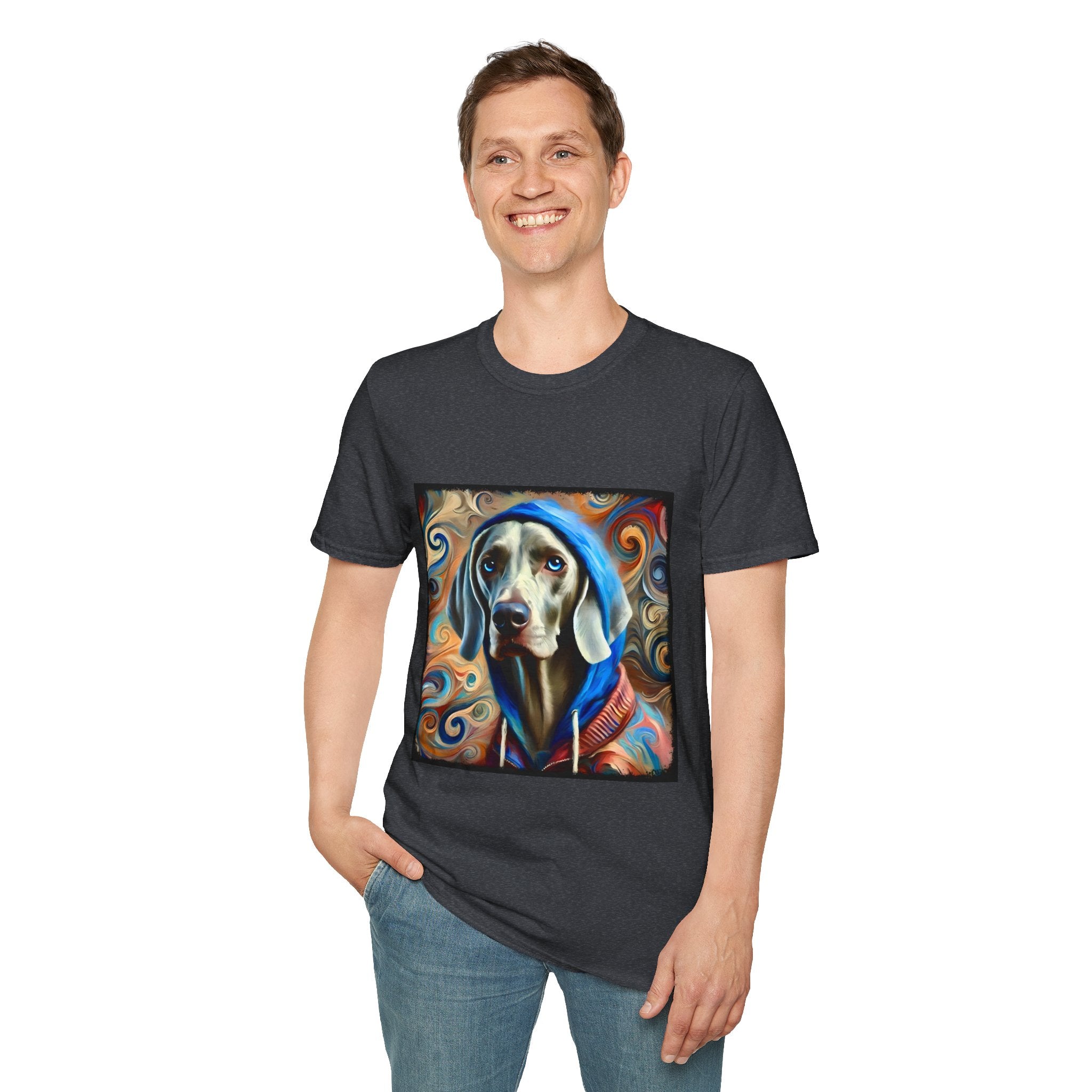 Weimaraner Hoodie Swirl | Unisex Dog T-Shirt