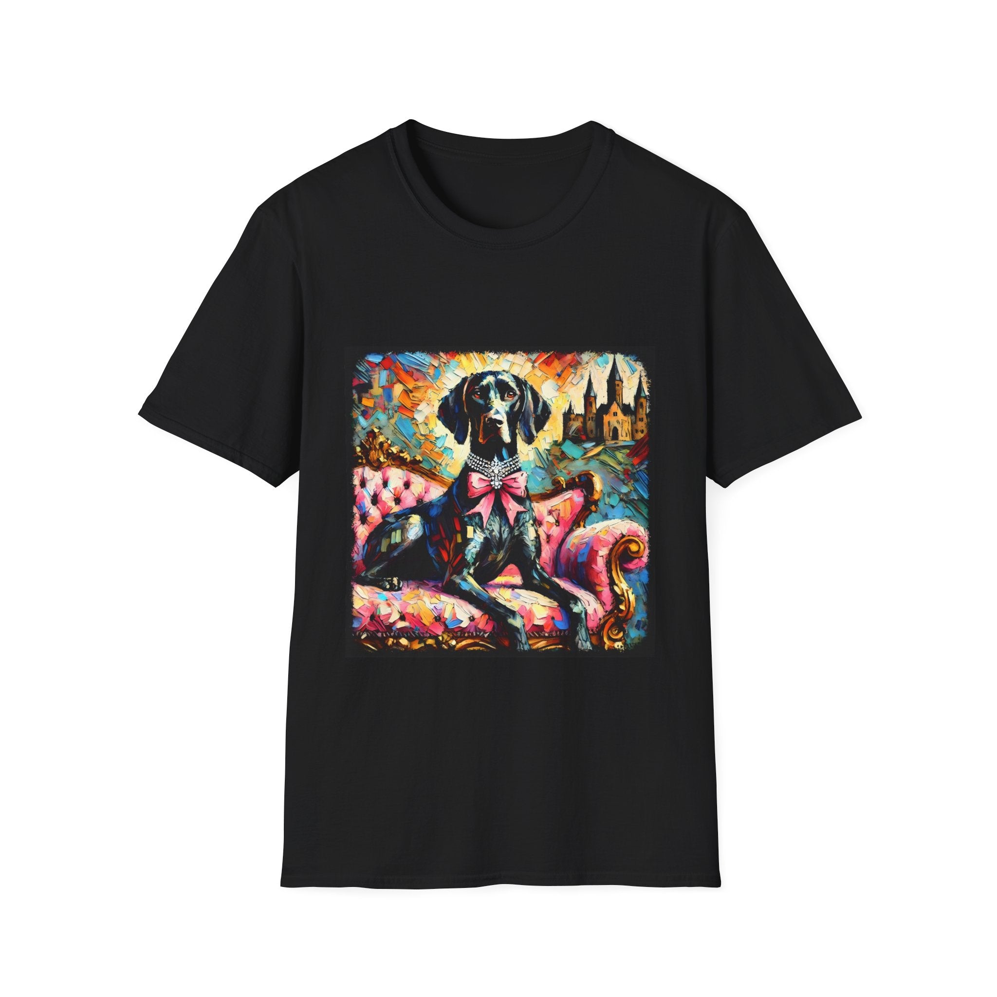 German Shorthaired Pointer Diamond Princess Classic II | Unisex Dog T-Shirt