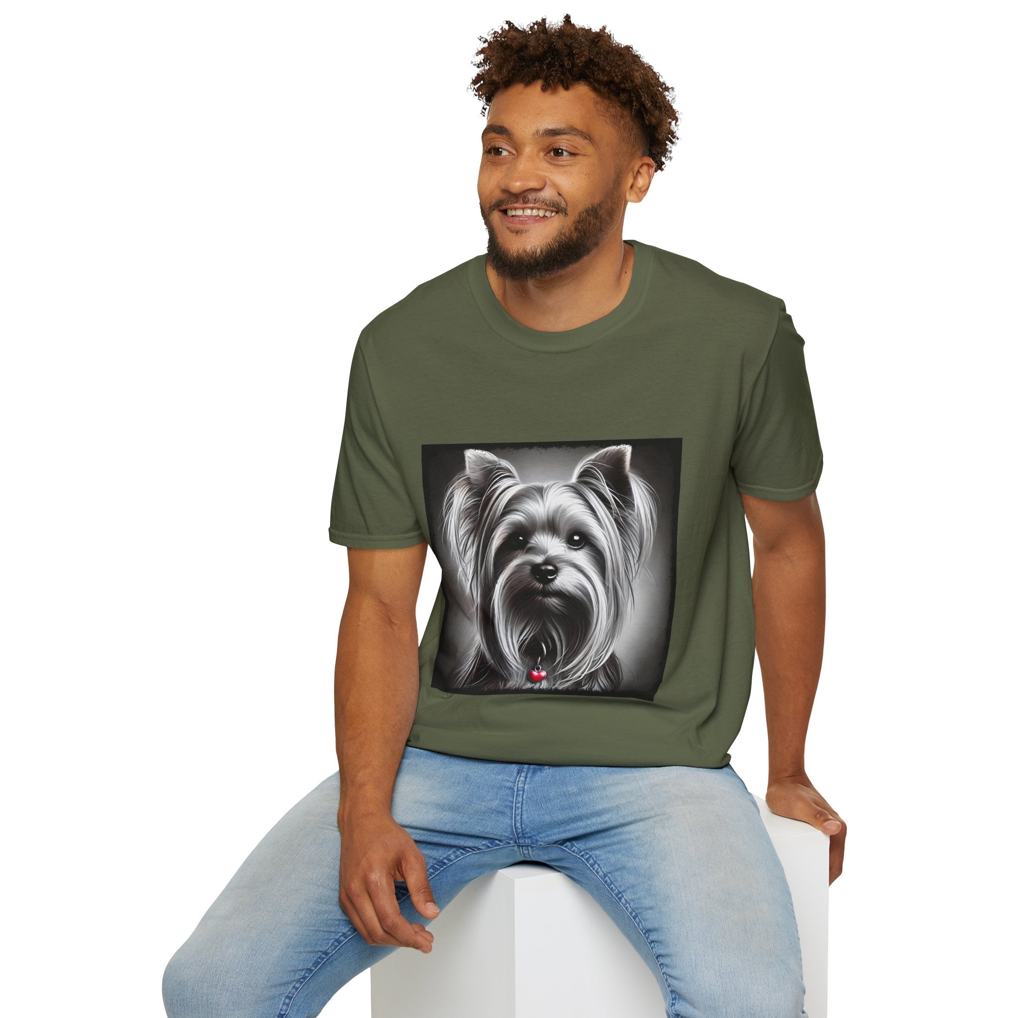Yorkshire Terrier Heartthrob | Unisex Dog T-Shirt