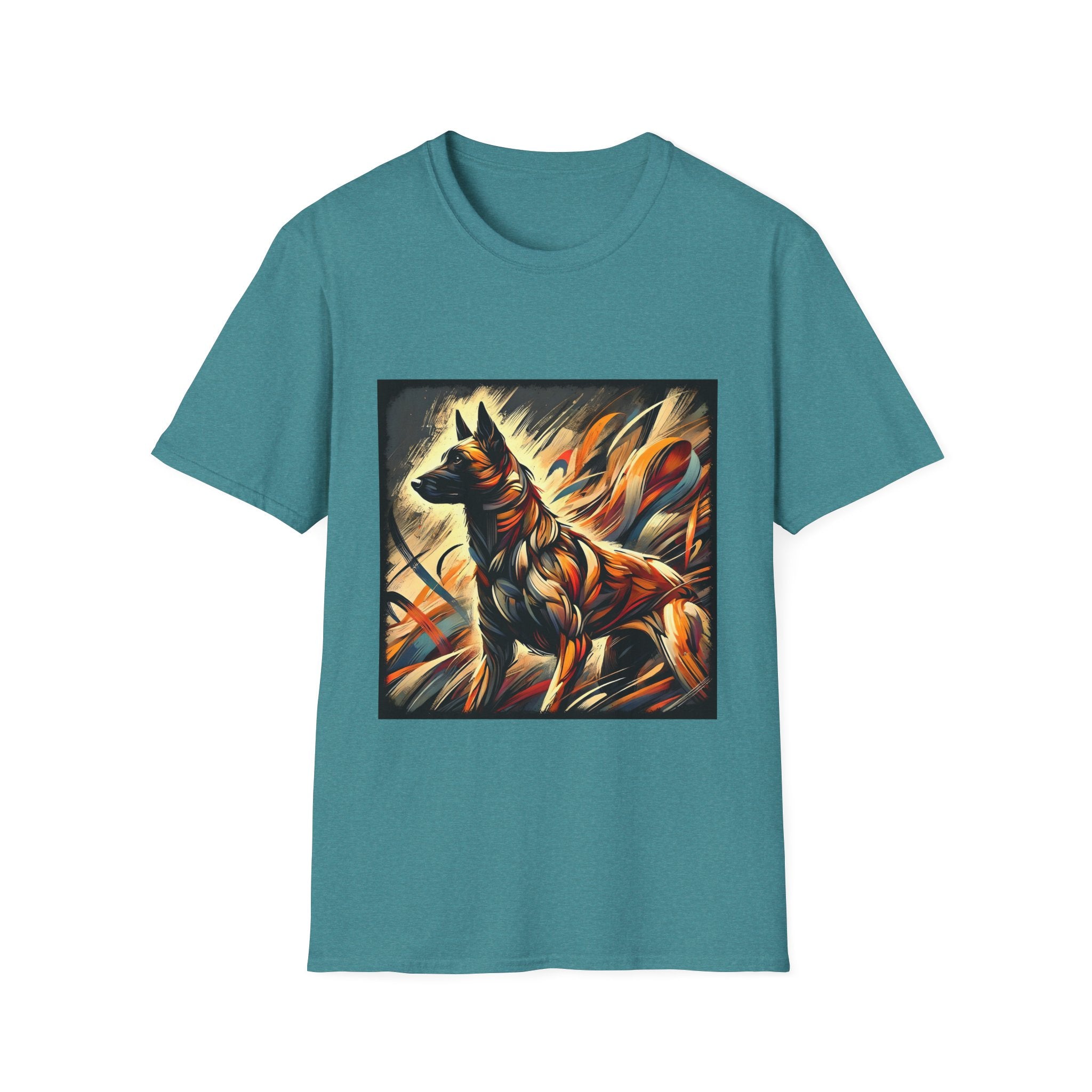 Belgian Malinois Fire Classic | Unisex Dog T-Shirt