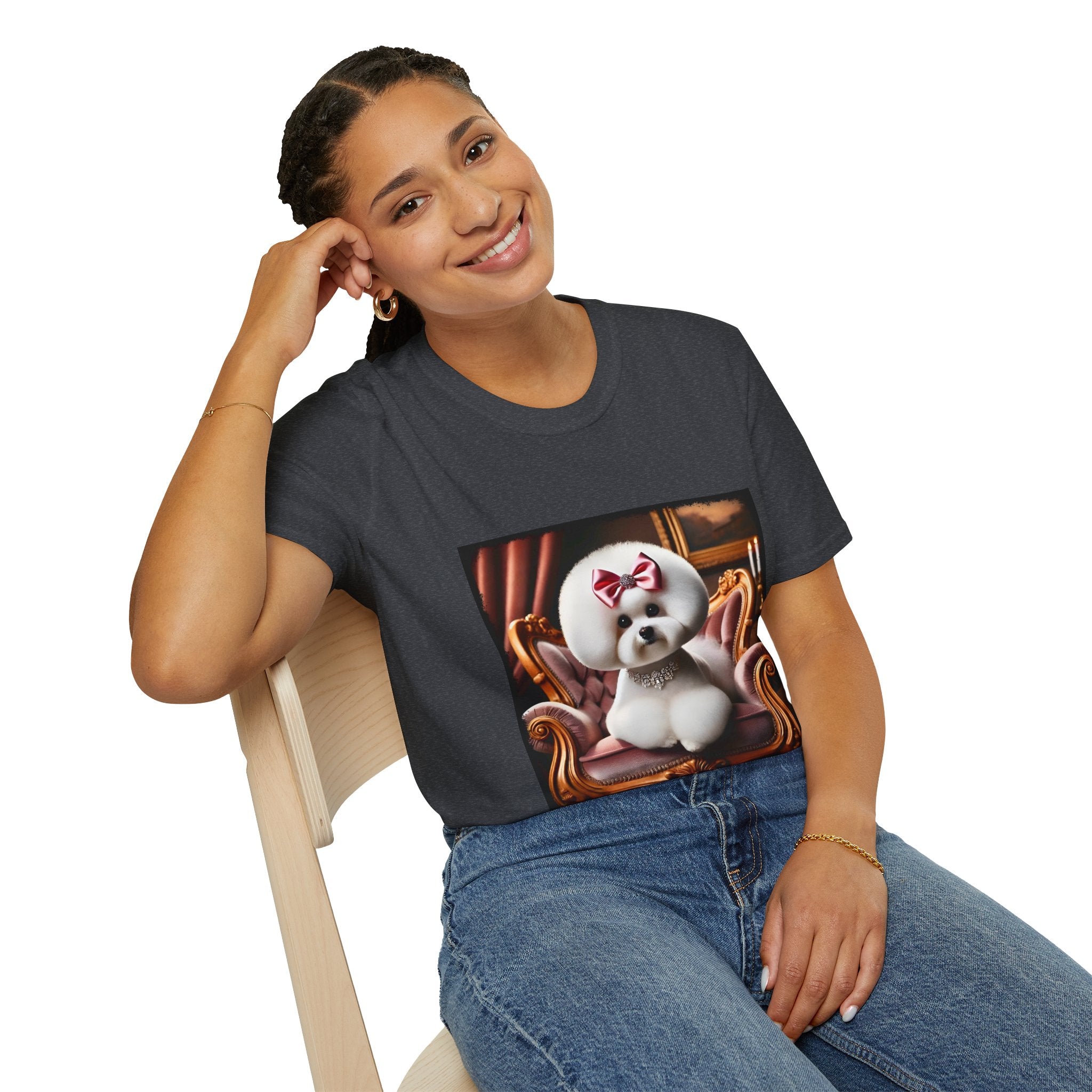 Bichon Frise Sweet Treat | Unisex Dog T-Shirt