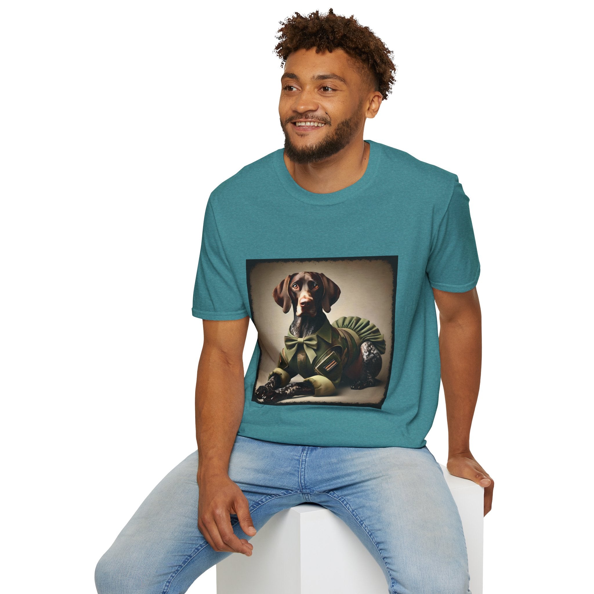 German Shorthaired Pointer Camo Princess | Unisex Dog T-Shirt