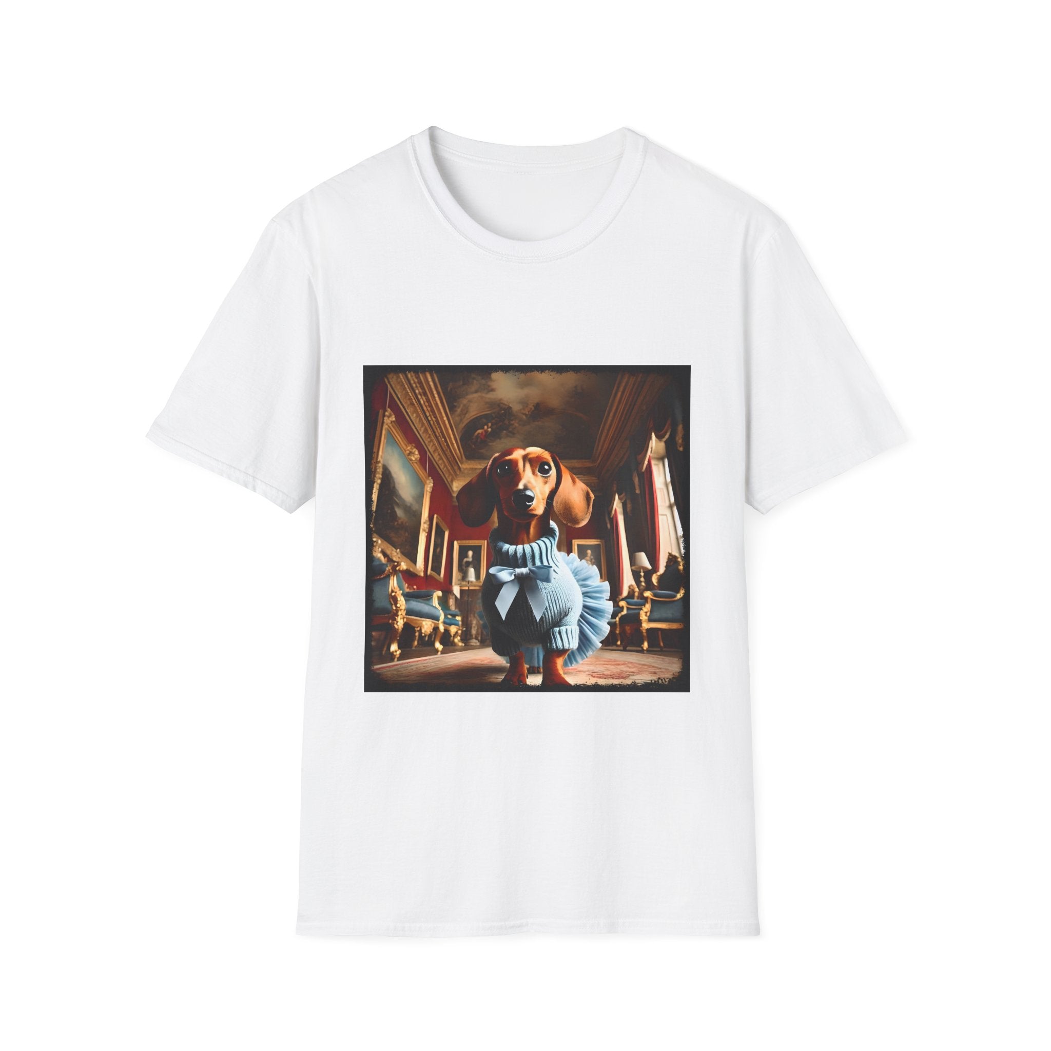 Dachshund Hidden Heiress | Unisex Dog T-Shirt