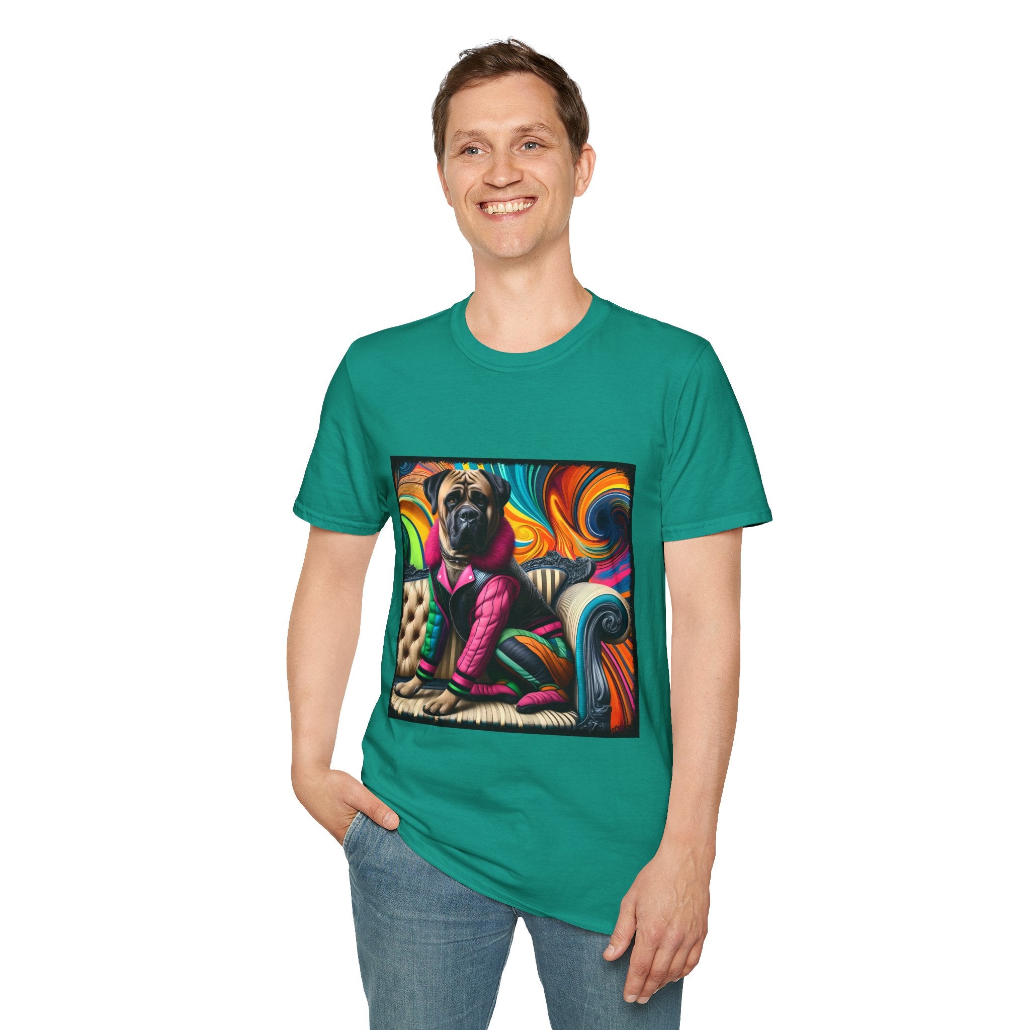 Bullmastiff Bold Rocker | Unisex Dog T-Shirt
