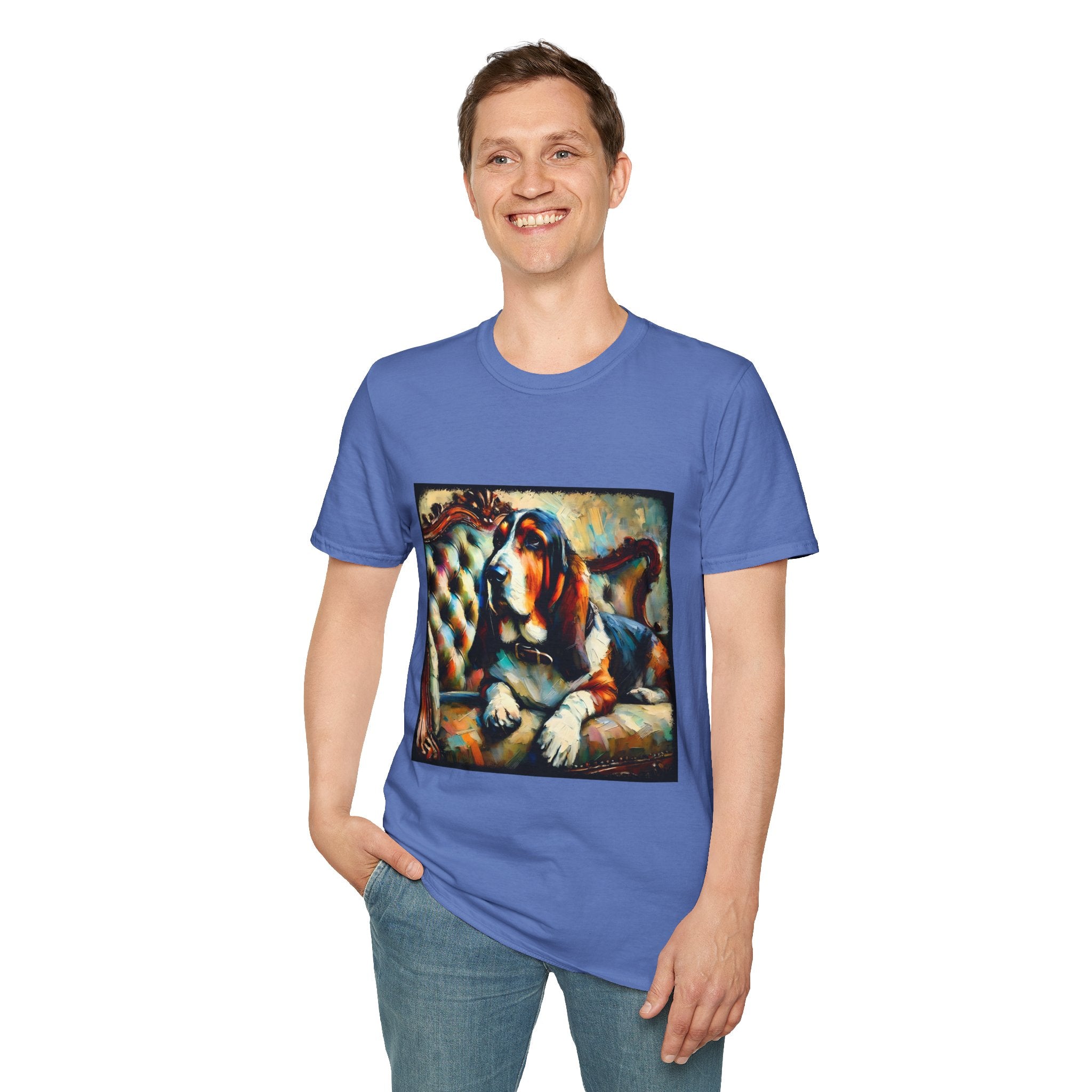 Basset Hound Elegant Classic | Unisex Dog T-Shirt