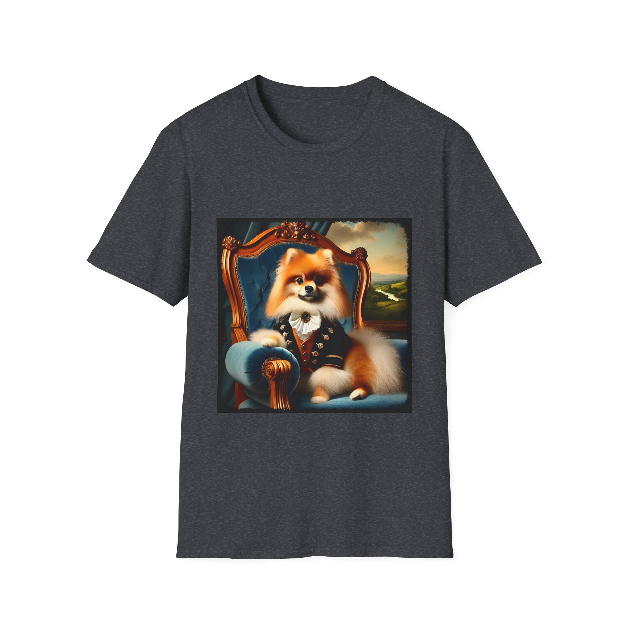 Pomeranian Polished Prince | Unisex Dog T-Shirt
