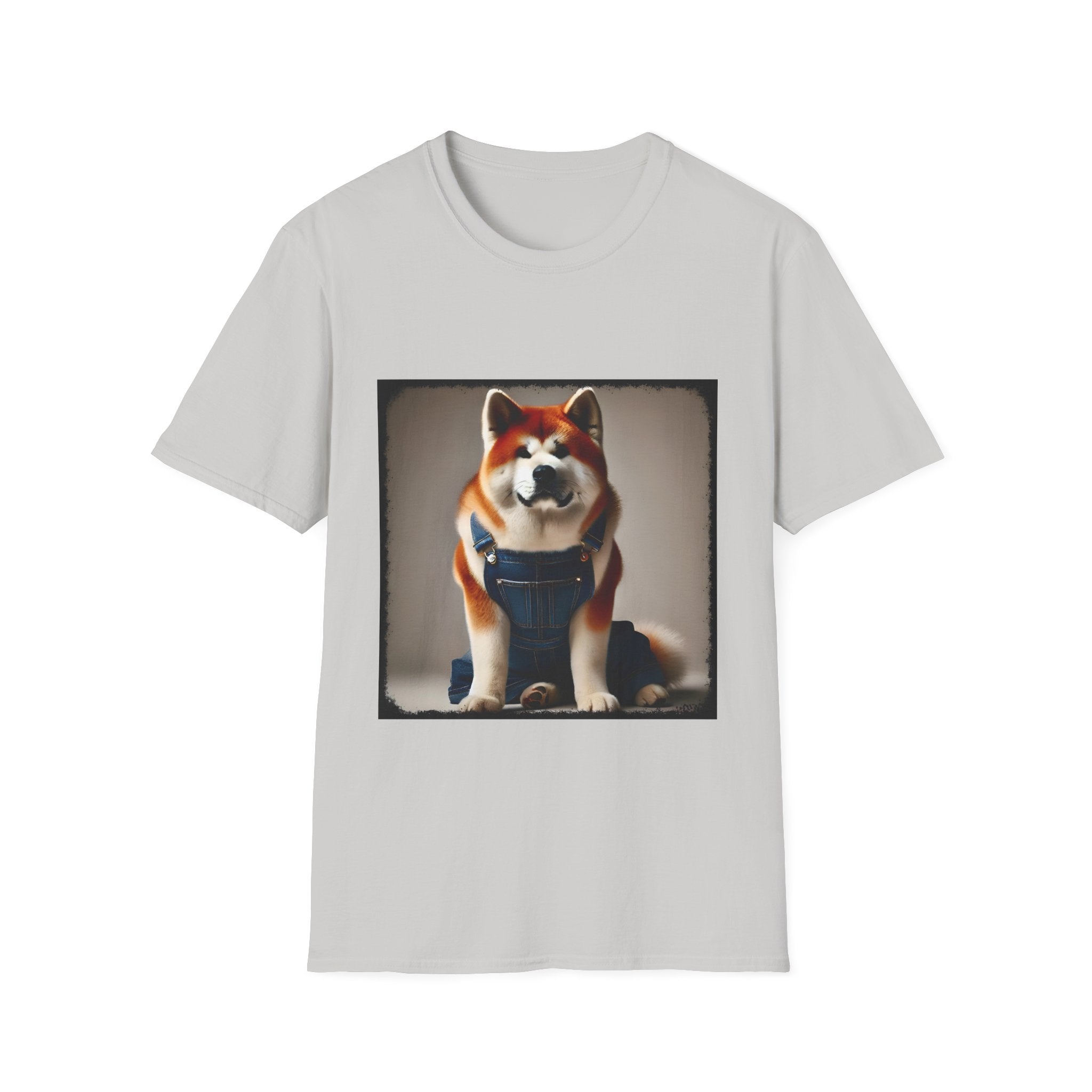 Akita Shirt | Denim Dude Dog Lover Tee