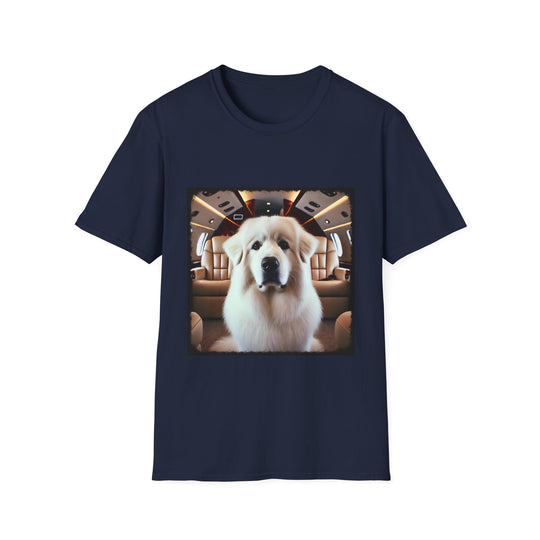 Great Pyrenees Very Important Canine design dog lover unisex t-shirt in navy