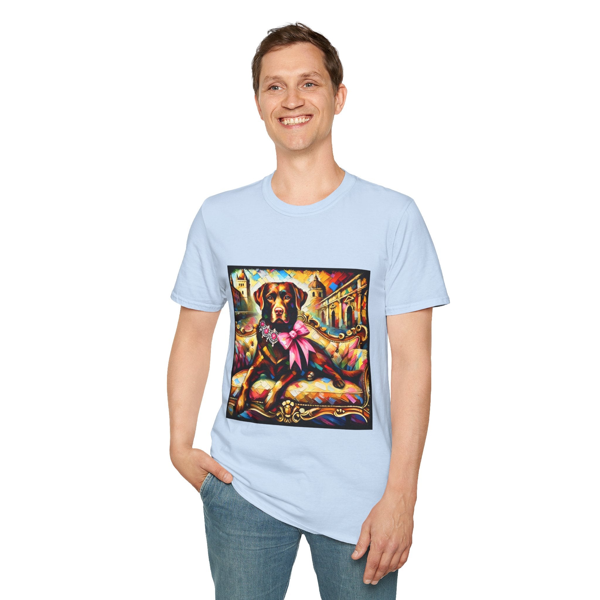 Labrador Retriever Diamond Princess Classic | Unisex Dog T-Shirt