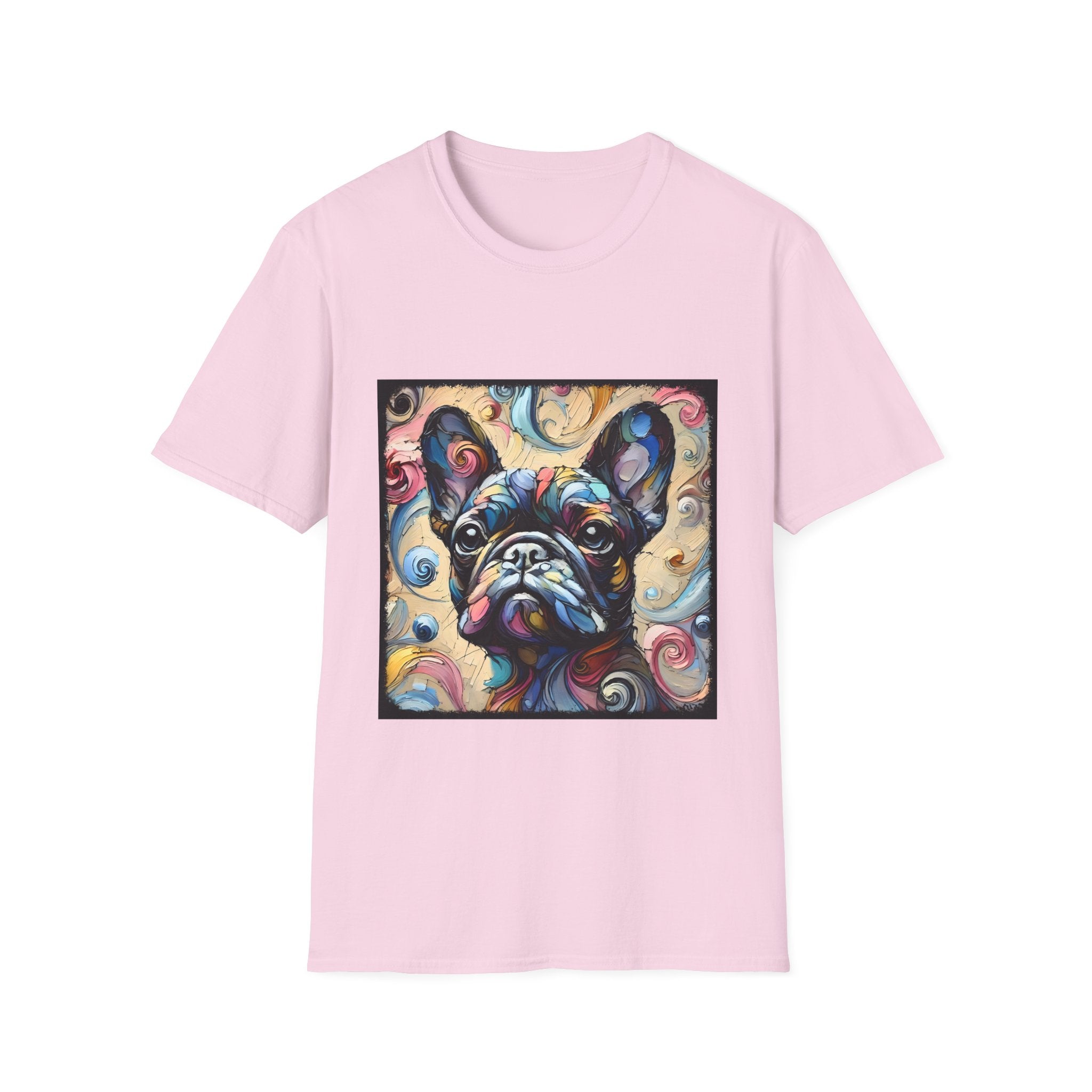 French Bulldog Shirt | Pastel Swirl Dog Lover Tee