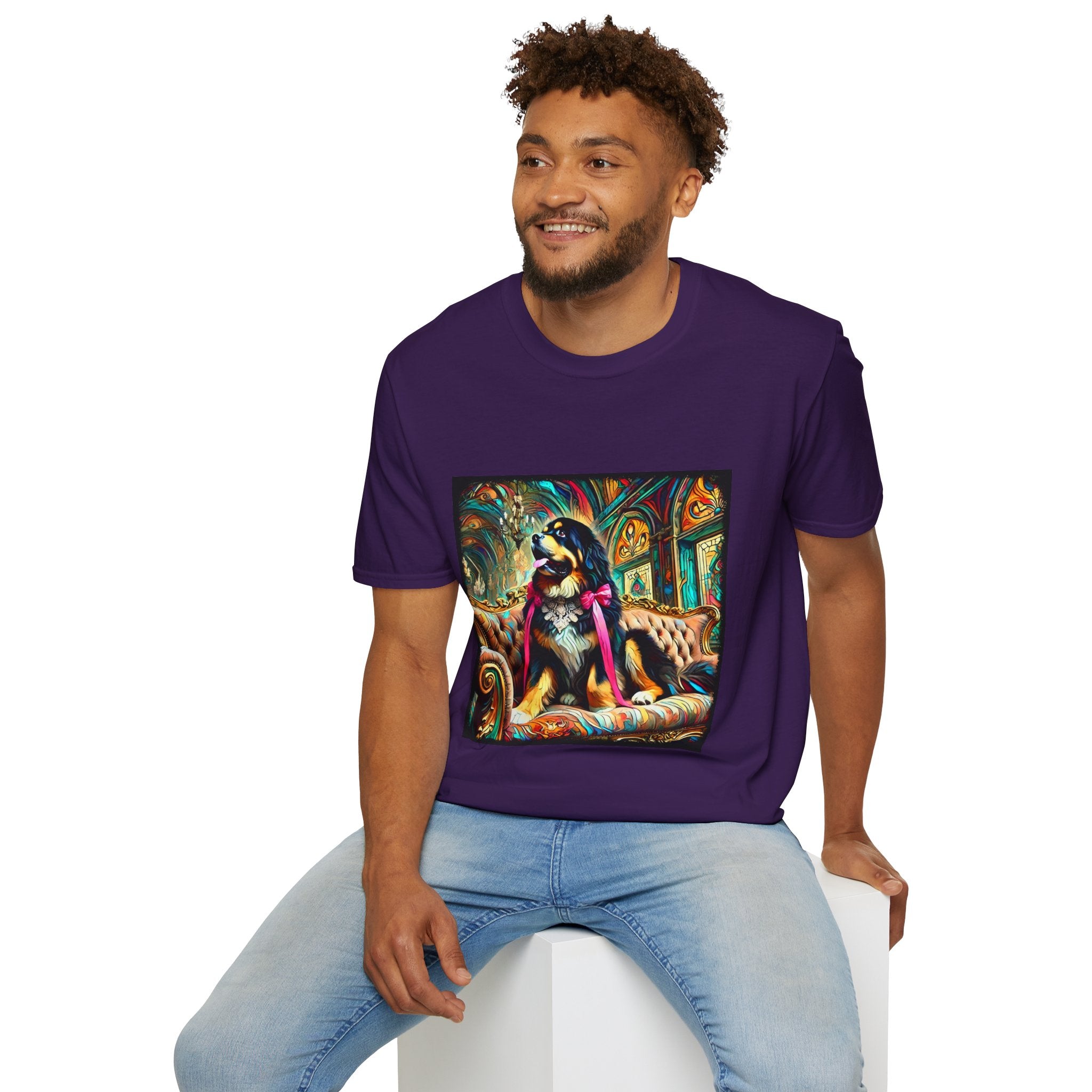 Tibetan Mastiff Diamond Princess Classic | Unisex Dog T-Shirt