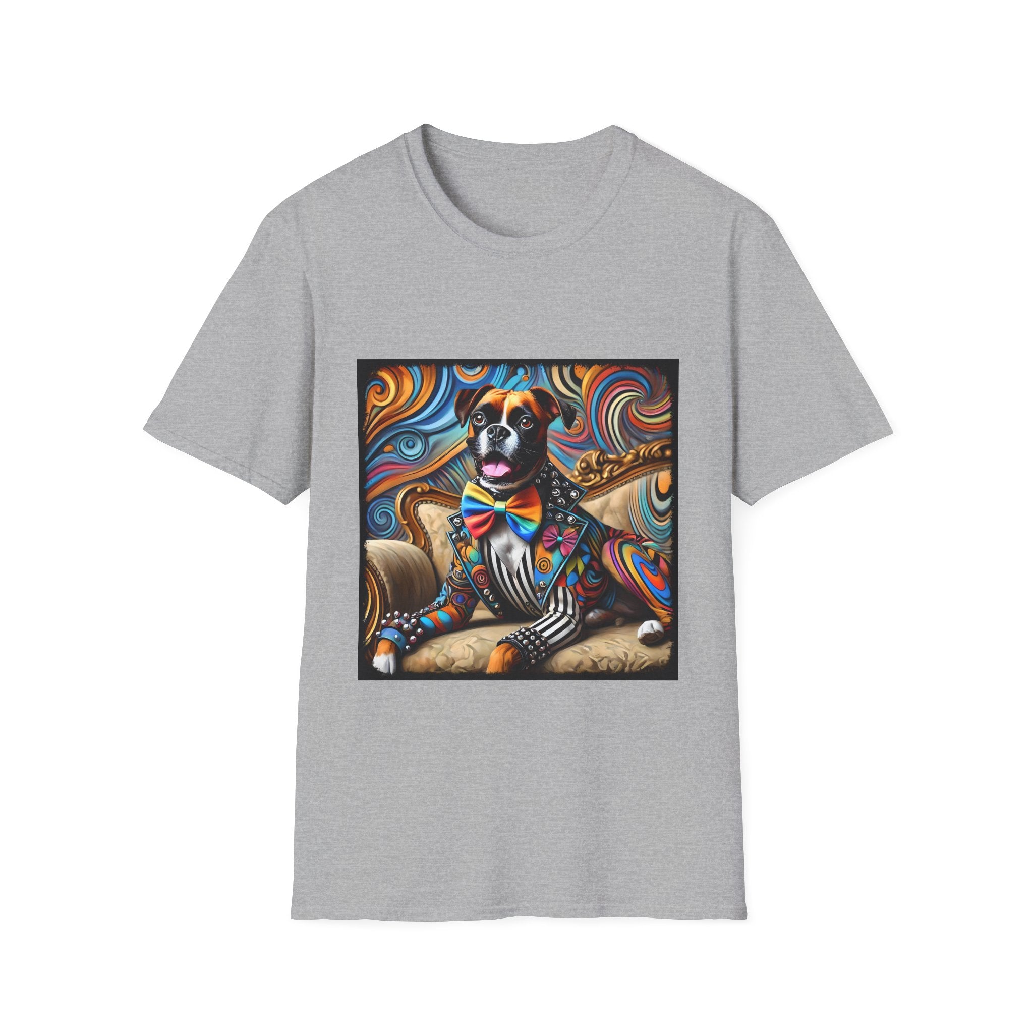 Boxer Vivid Rocker | Unisex Dog T-Shirt