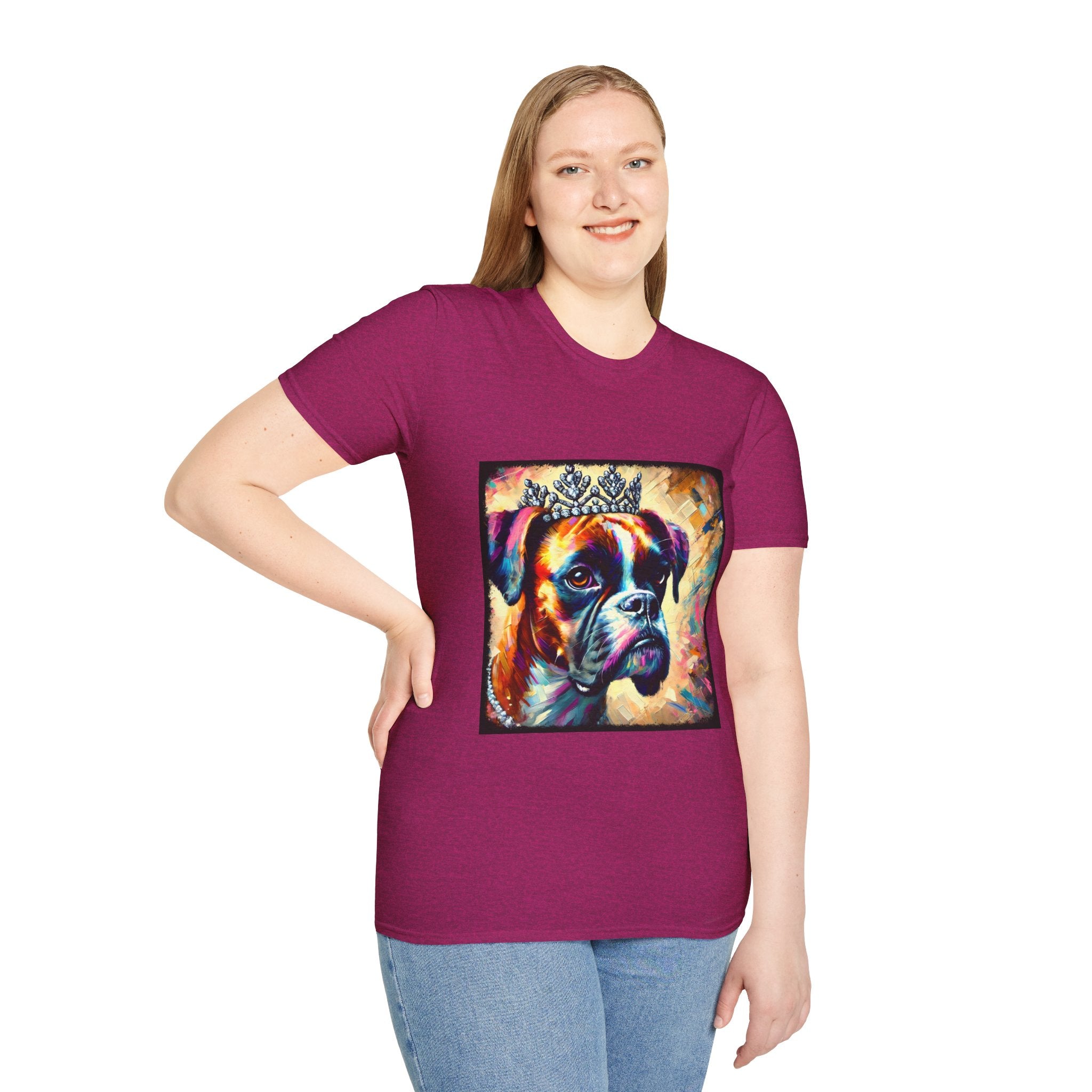 Boxer Bold Princess Classic | Unisex Dog T-Shirt