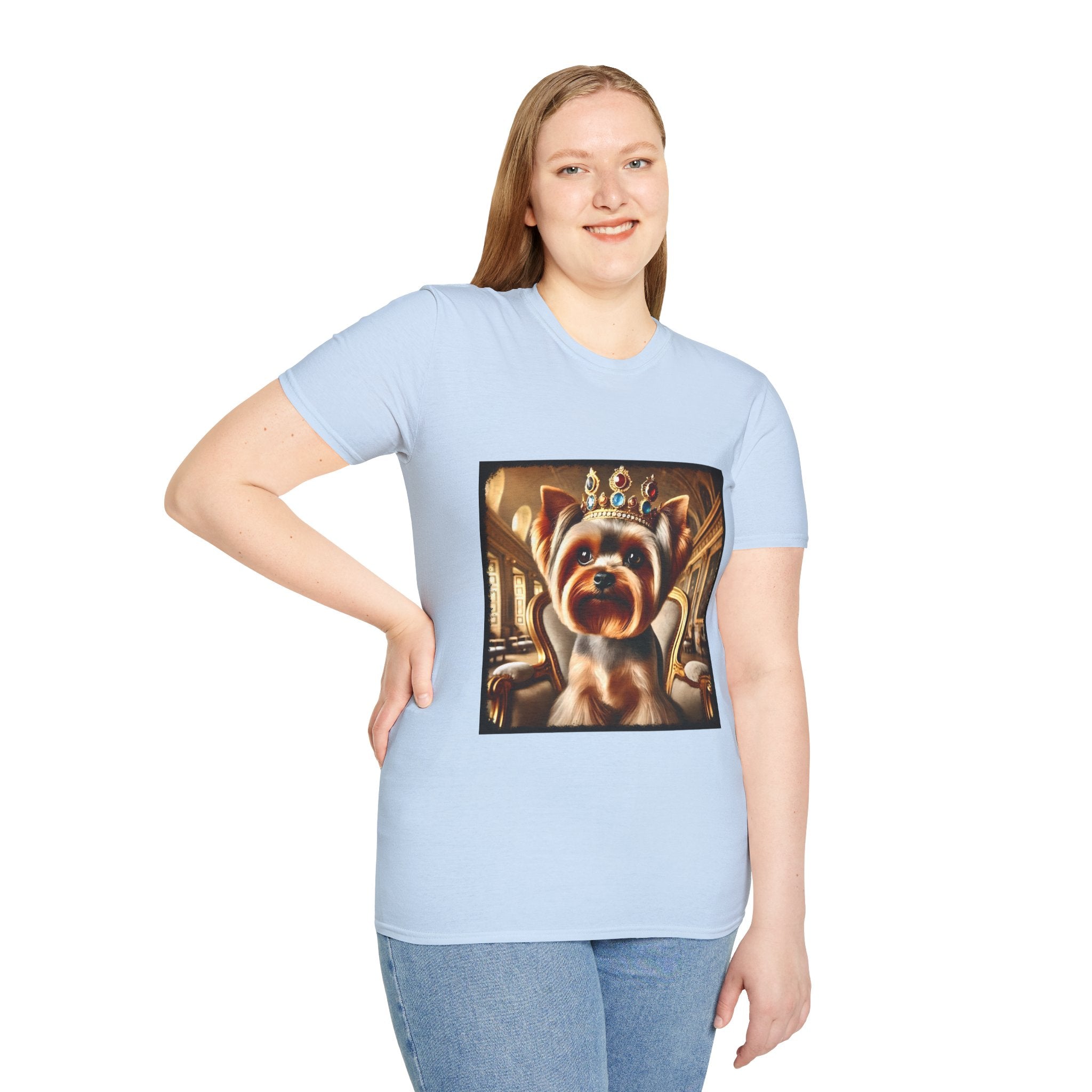 Yorkshire Terrier Mighty Monarch | Unisex Dog T-Shirt