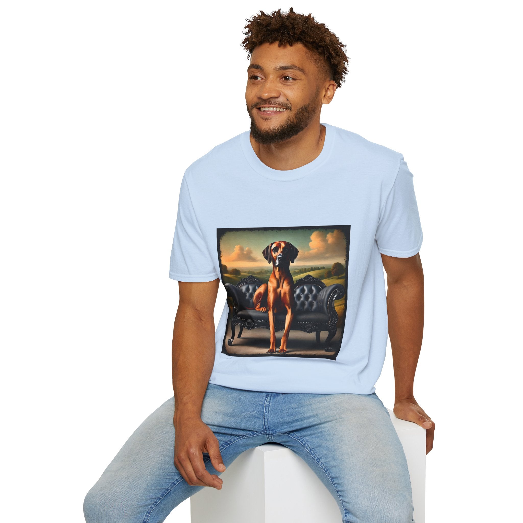 Rhodesian Ridgeback Portrait | Unisex Dog T-Shirt