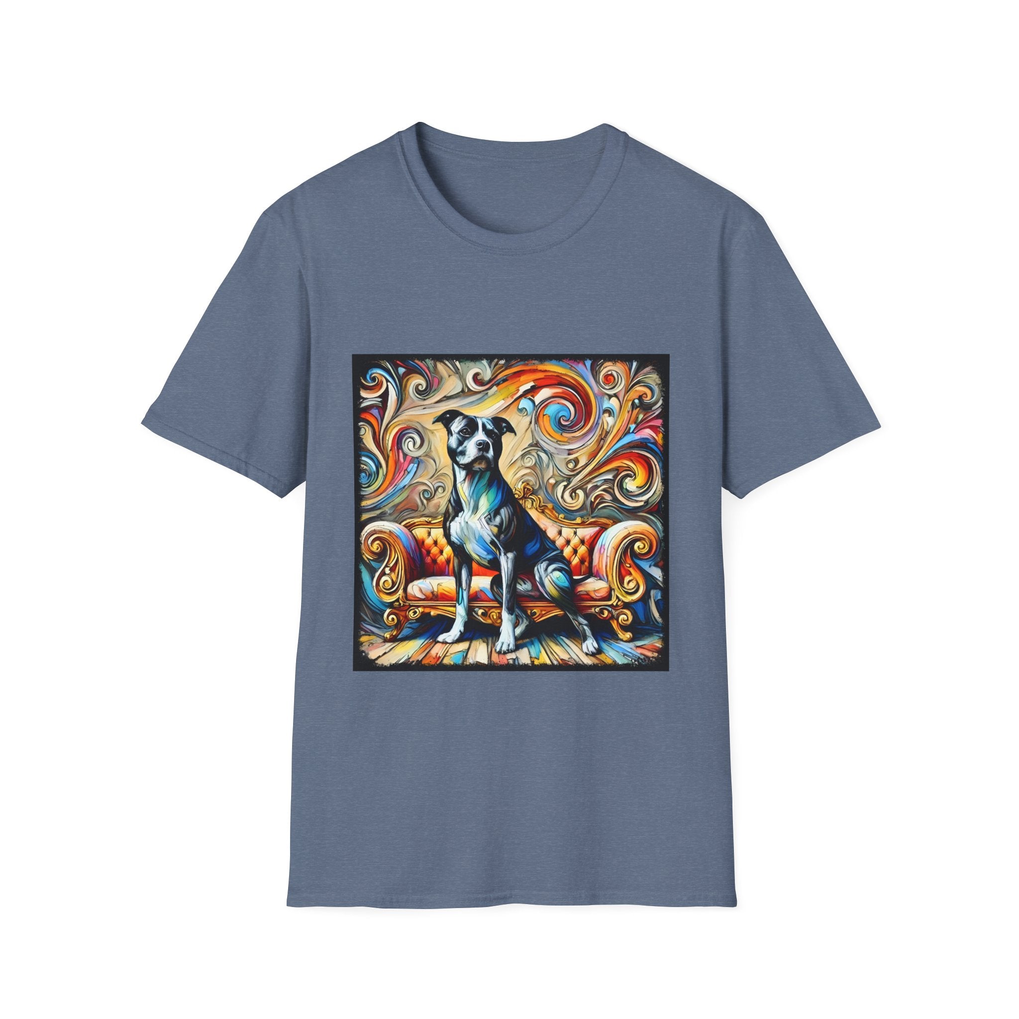 American Pit Bull Terrier Shirt | Kaleidoscopic Swirl Dog Lover Tee