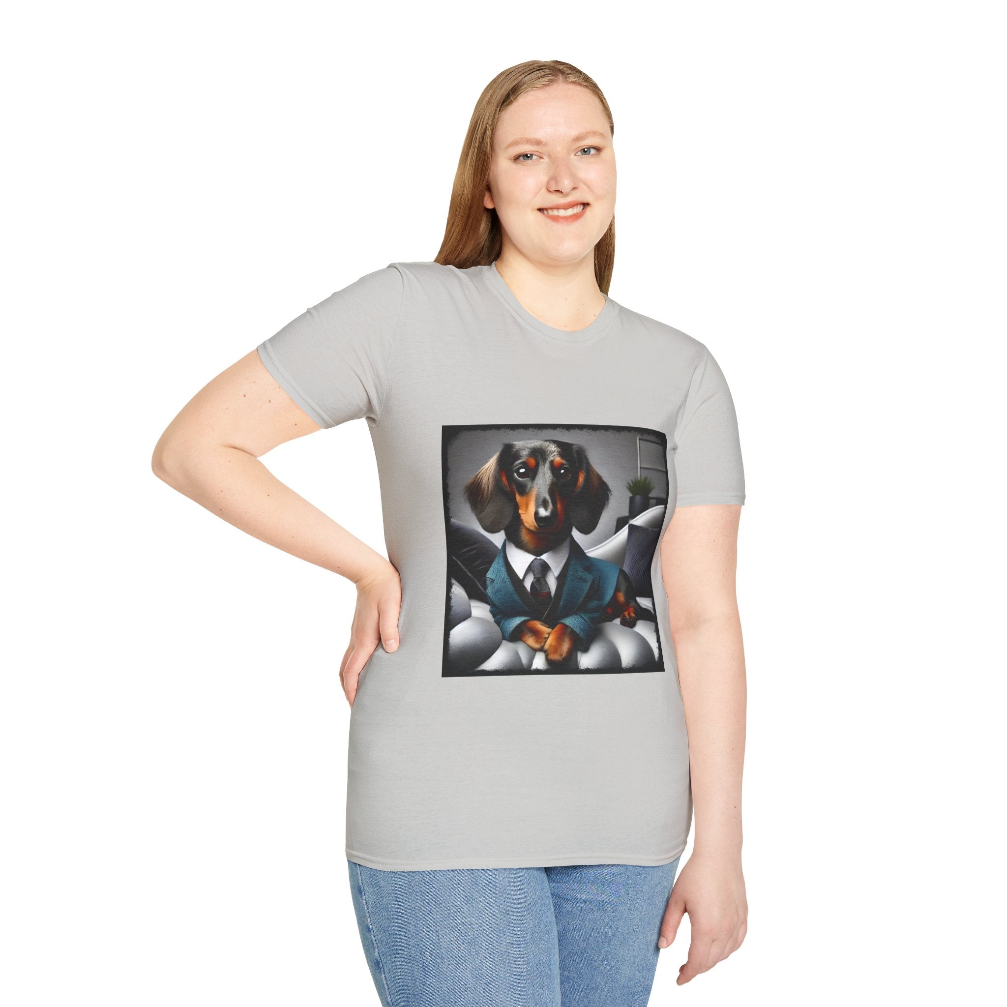 Dachshund Cool Collar | Unisex Dog T-Shirt