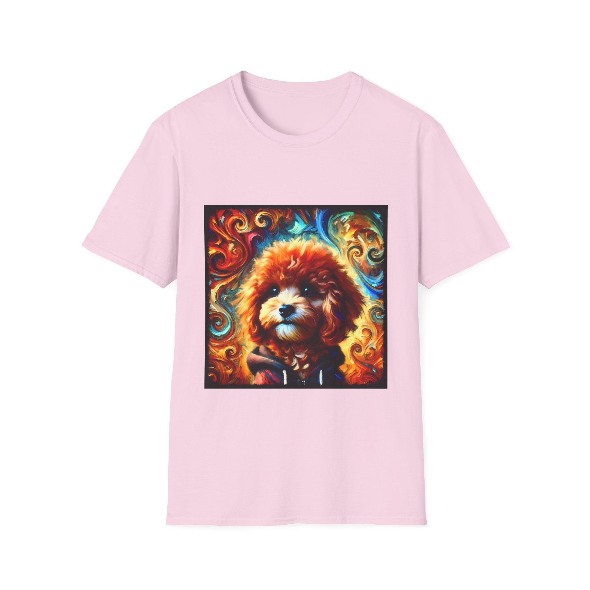 Poodle Multicolor Swirl | Unisex Dog T-Shirt