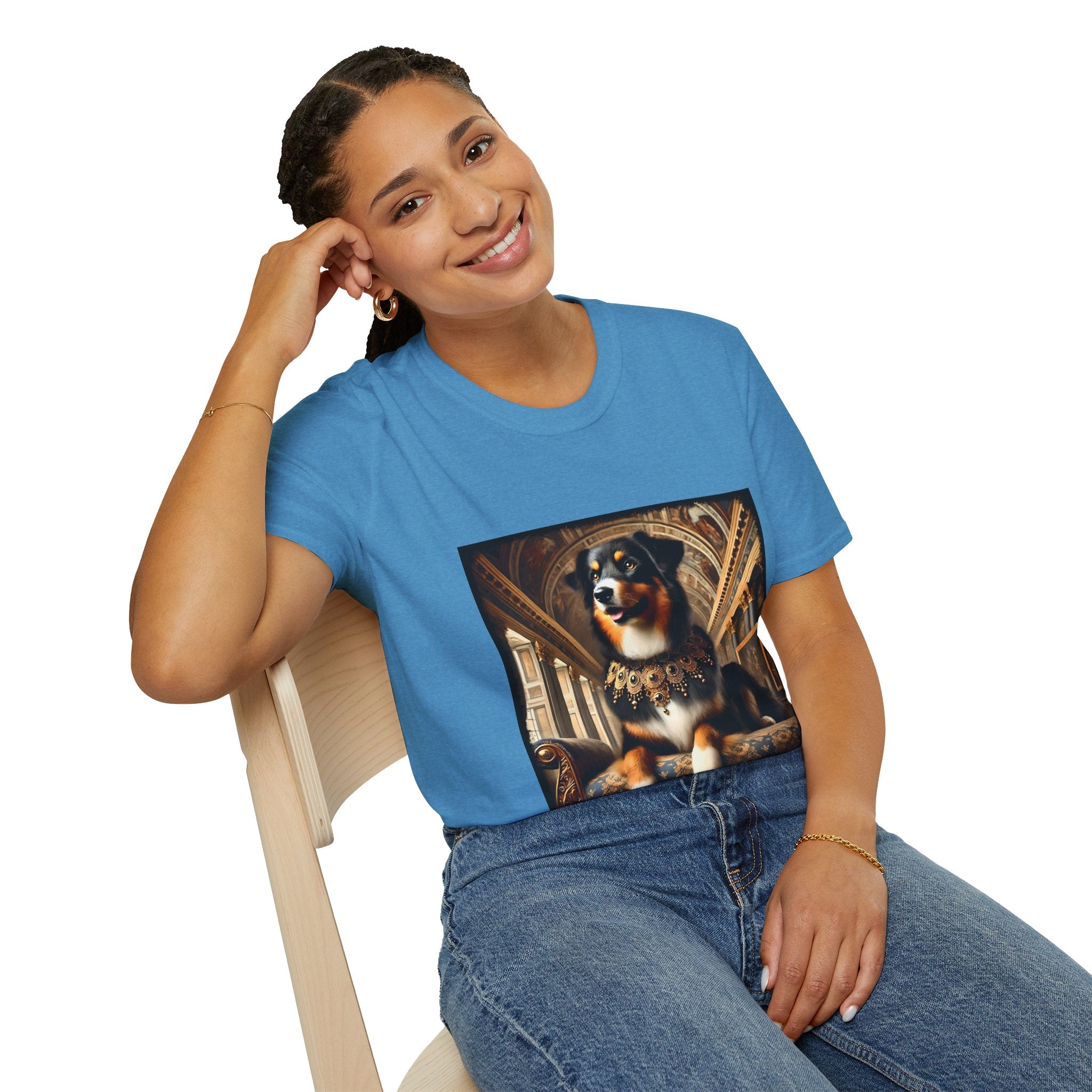 Australian Shepherd Opulent Bliss | Unisex Dog T-Shirt
