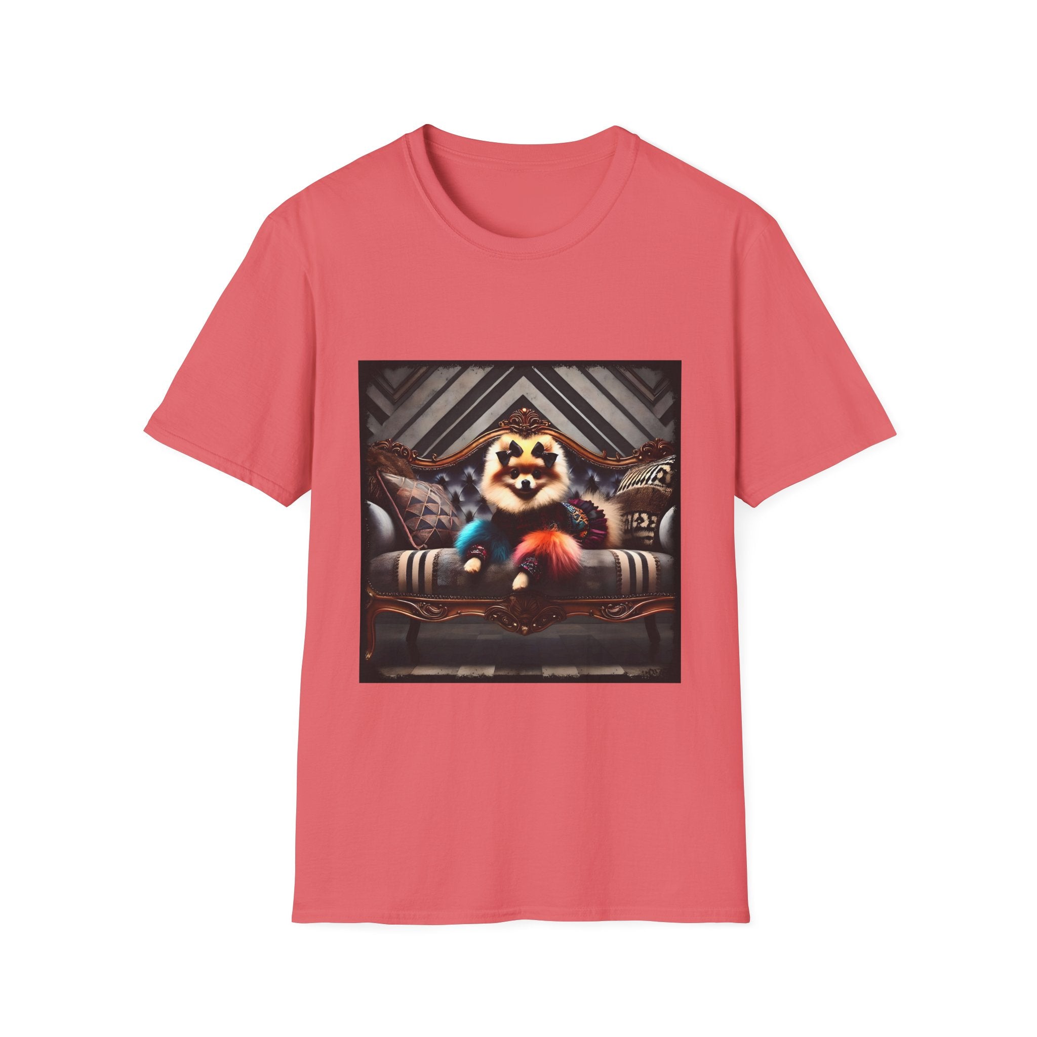 Pomeranian Fierce Fashionista | Unisex Dog T-Shirt