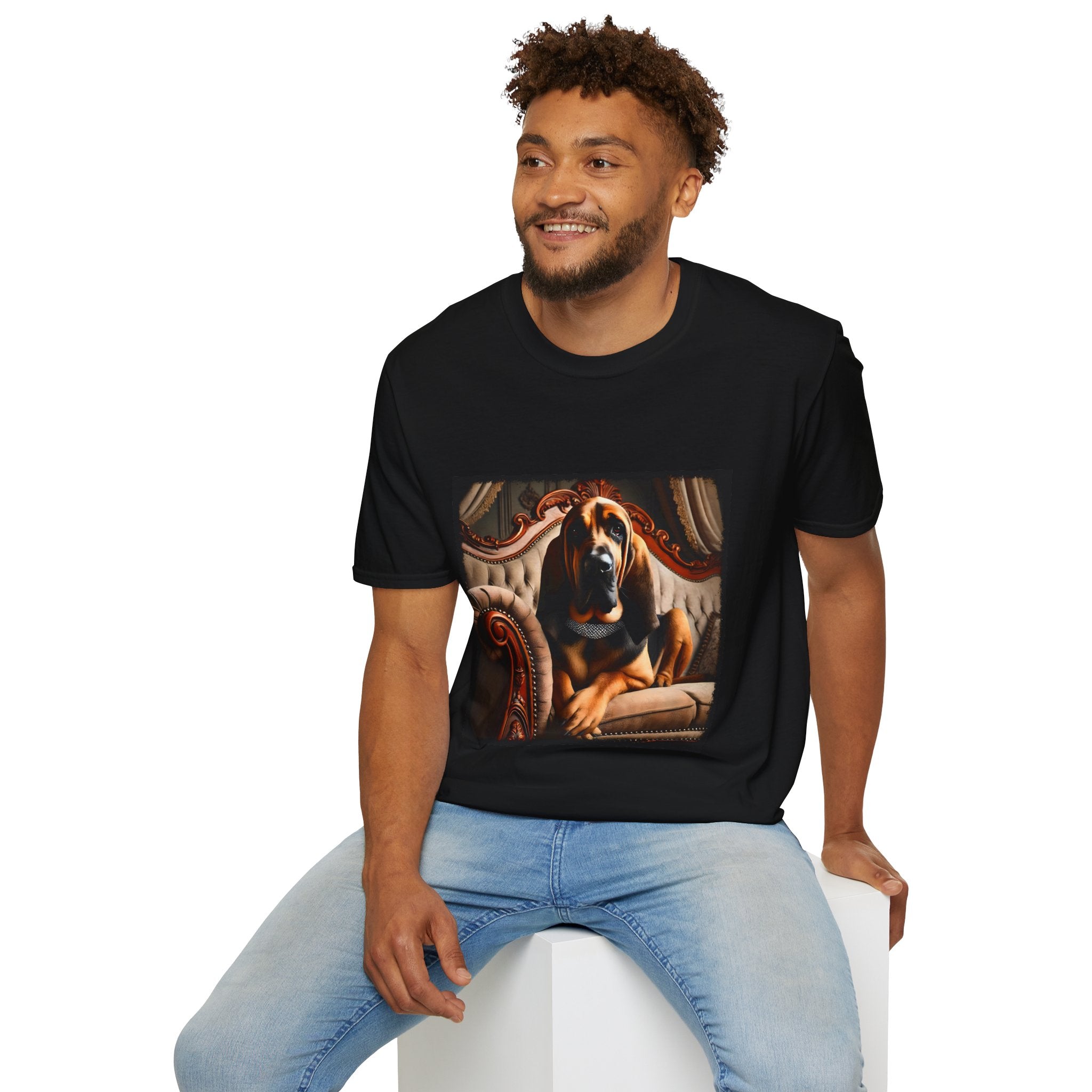 Bloodhound Posh Princess | Unisex Dog T-Shirt
