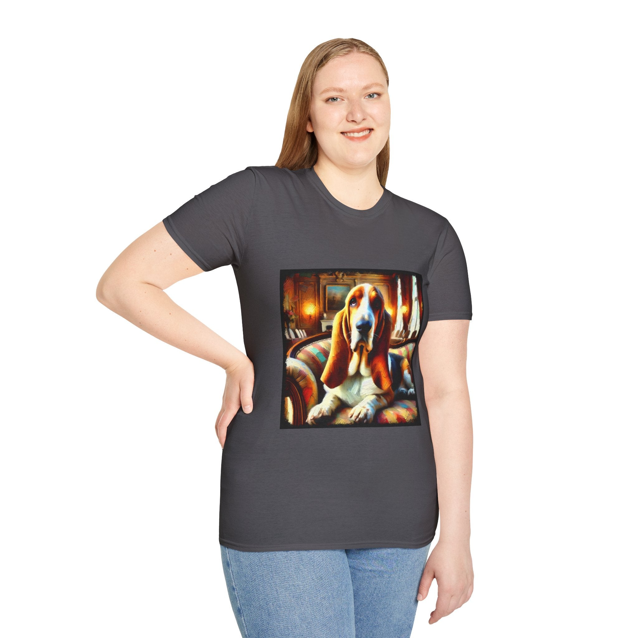 Basset Hound Warm Classic | Unisex Dog T-Shirt