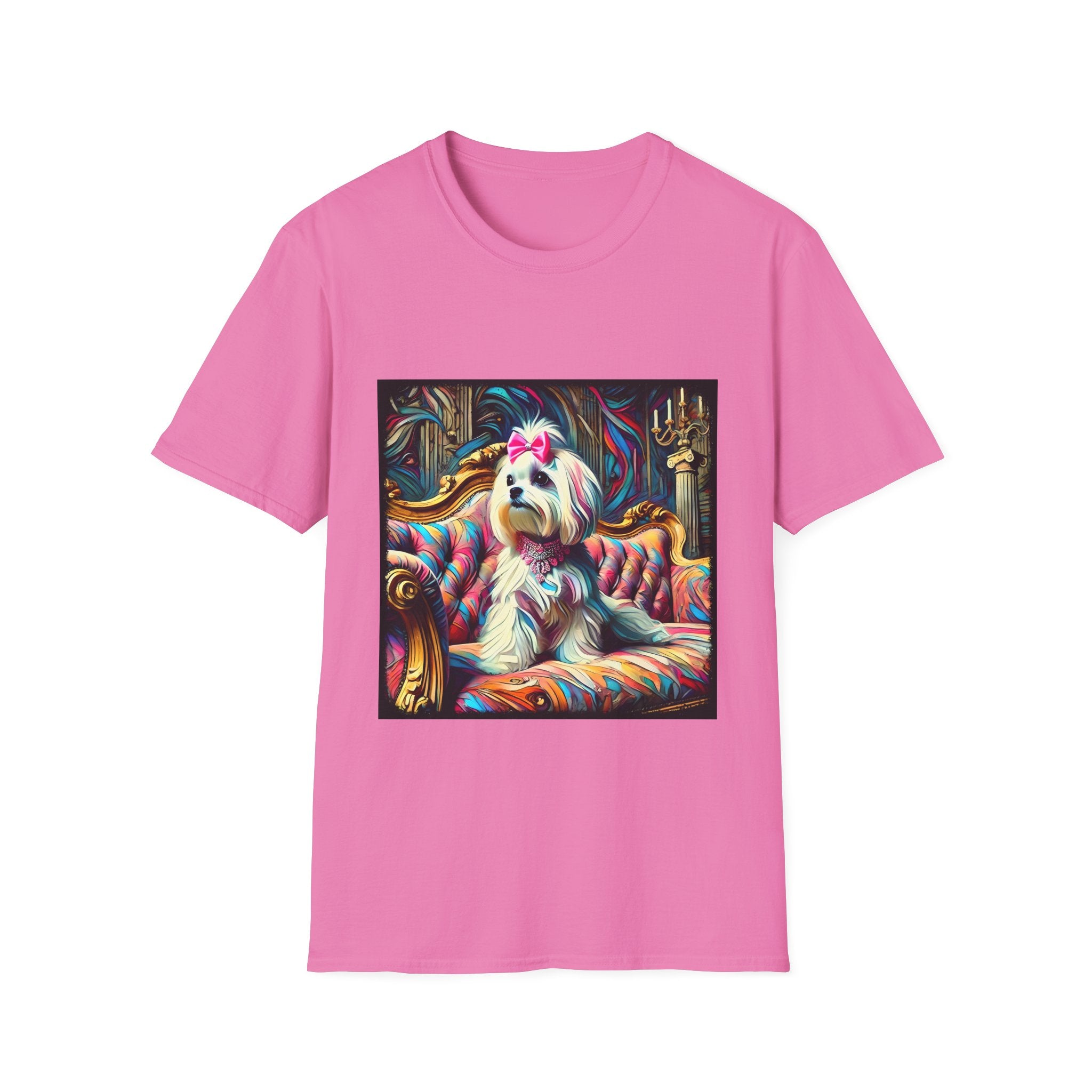 Maltese Diamond Princess Classic | Unisex Dog T-Shirt