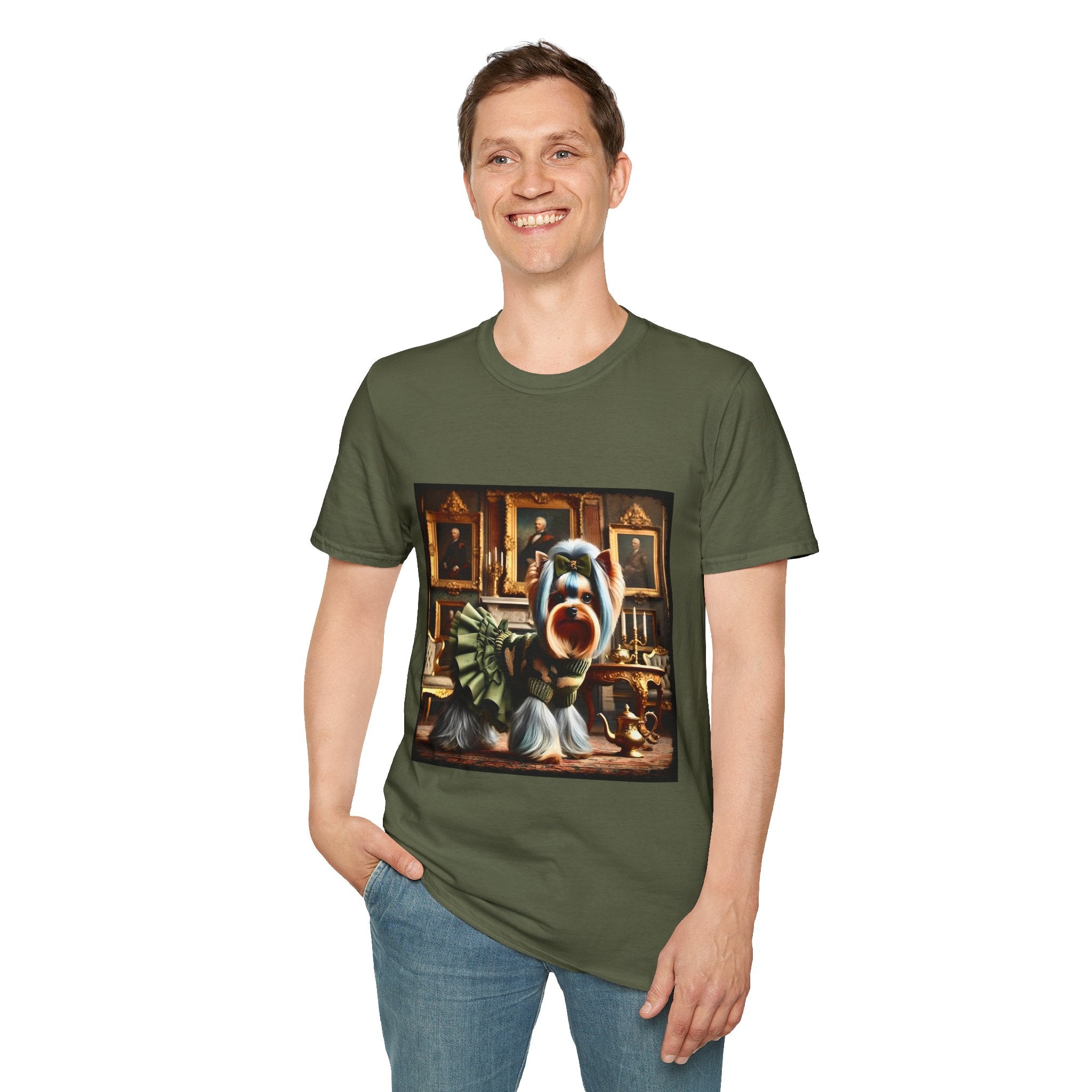 Yorkshire Terrier Camo Darling | Unisex Dog T-Shirt
