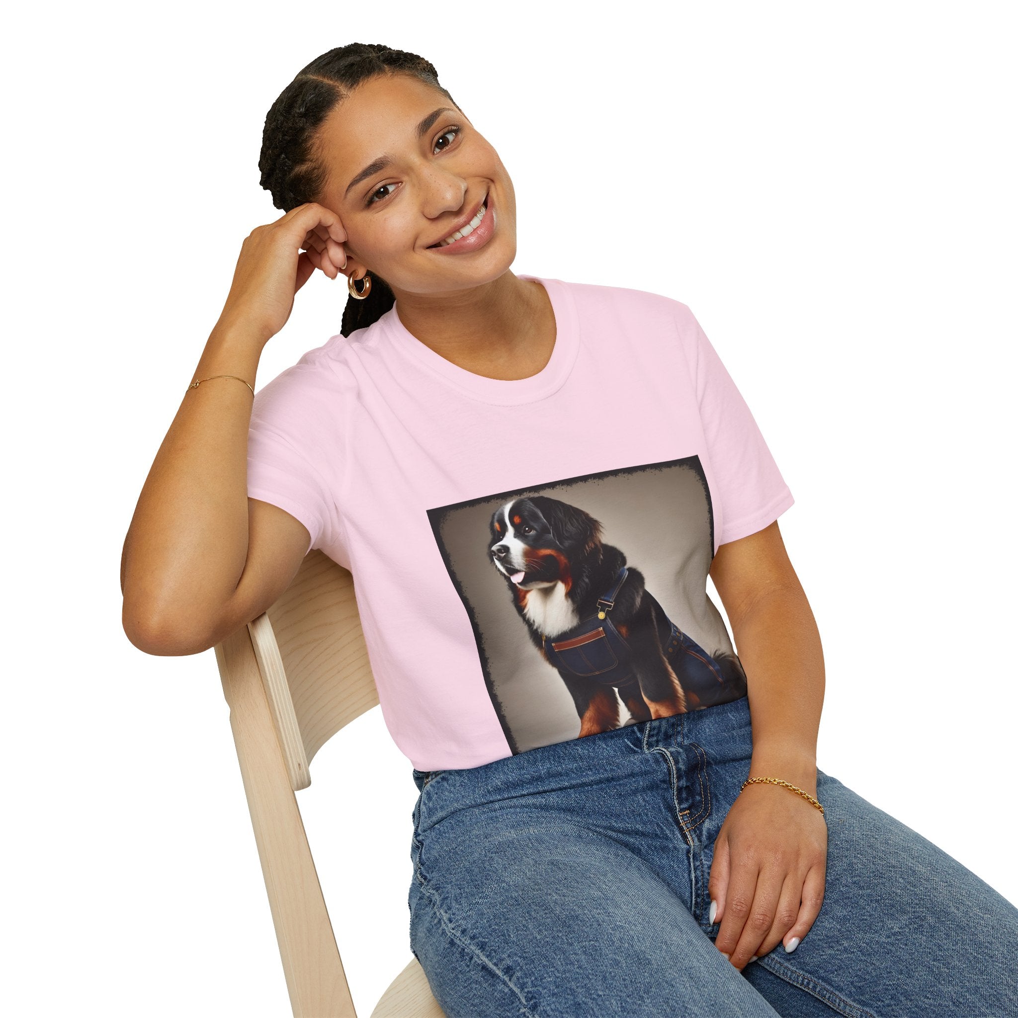 Bernese Mountain Dog Shirt | Denim Darling Dog Lover Tee