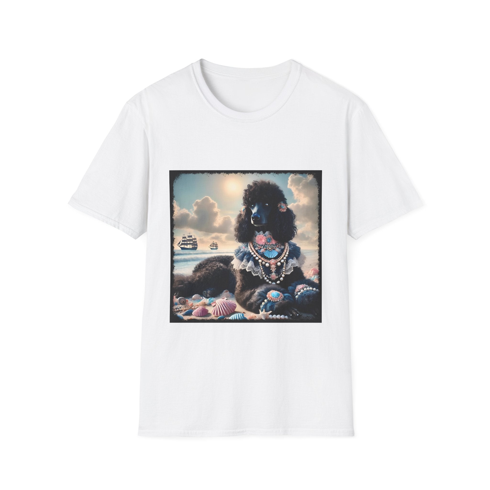 Poodle Beach Babe | Unisex Dog T-Shirt