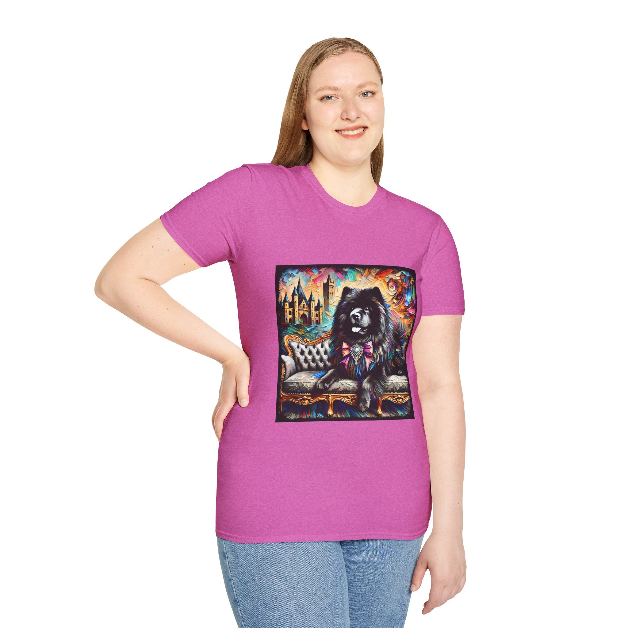 Chow Chow Vivid Diamond Classic | Unisex Dog T-Shirt