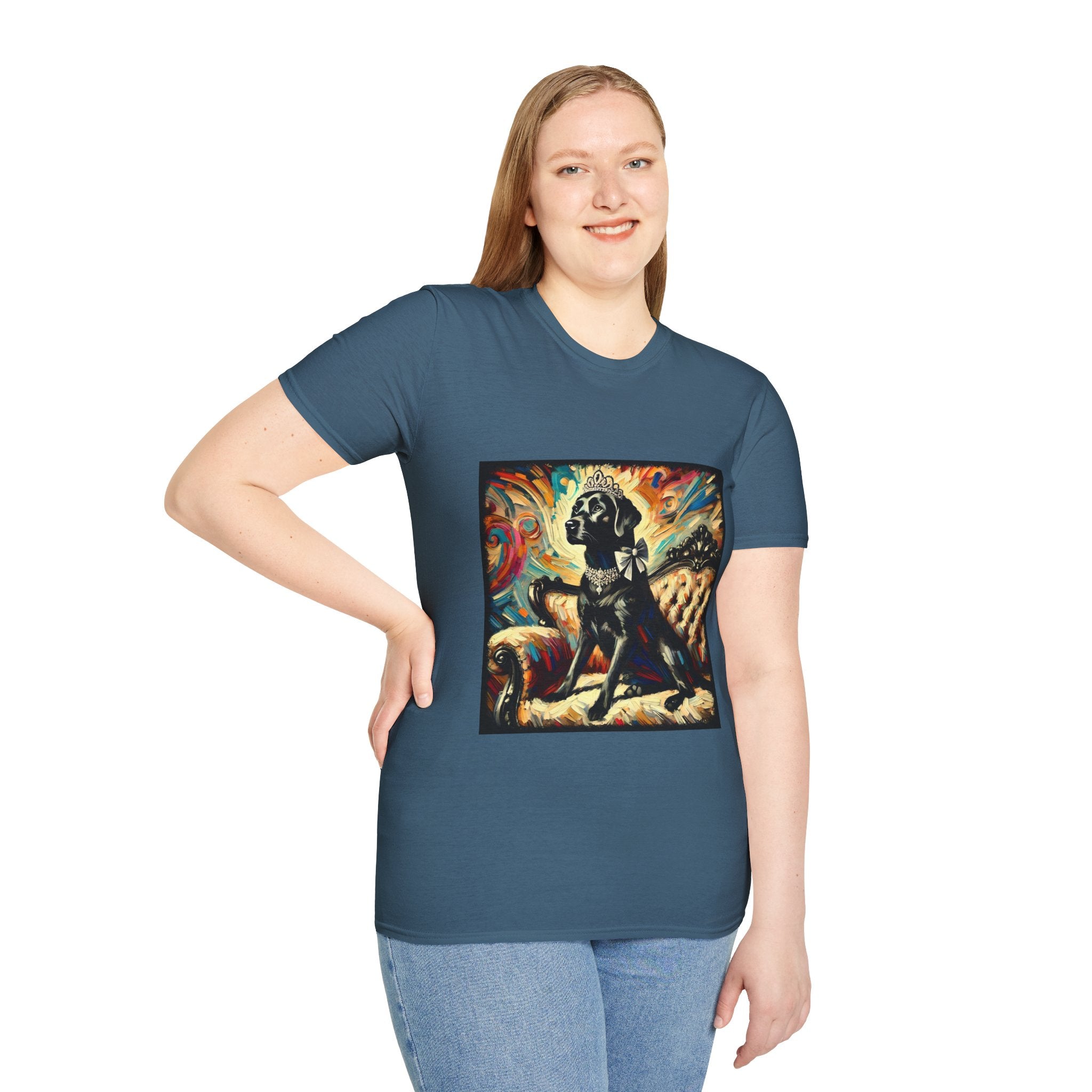 Labrador Retriever Bold Princess Classic | Unisex Dog T-Shirt
