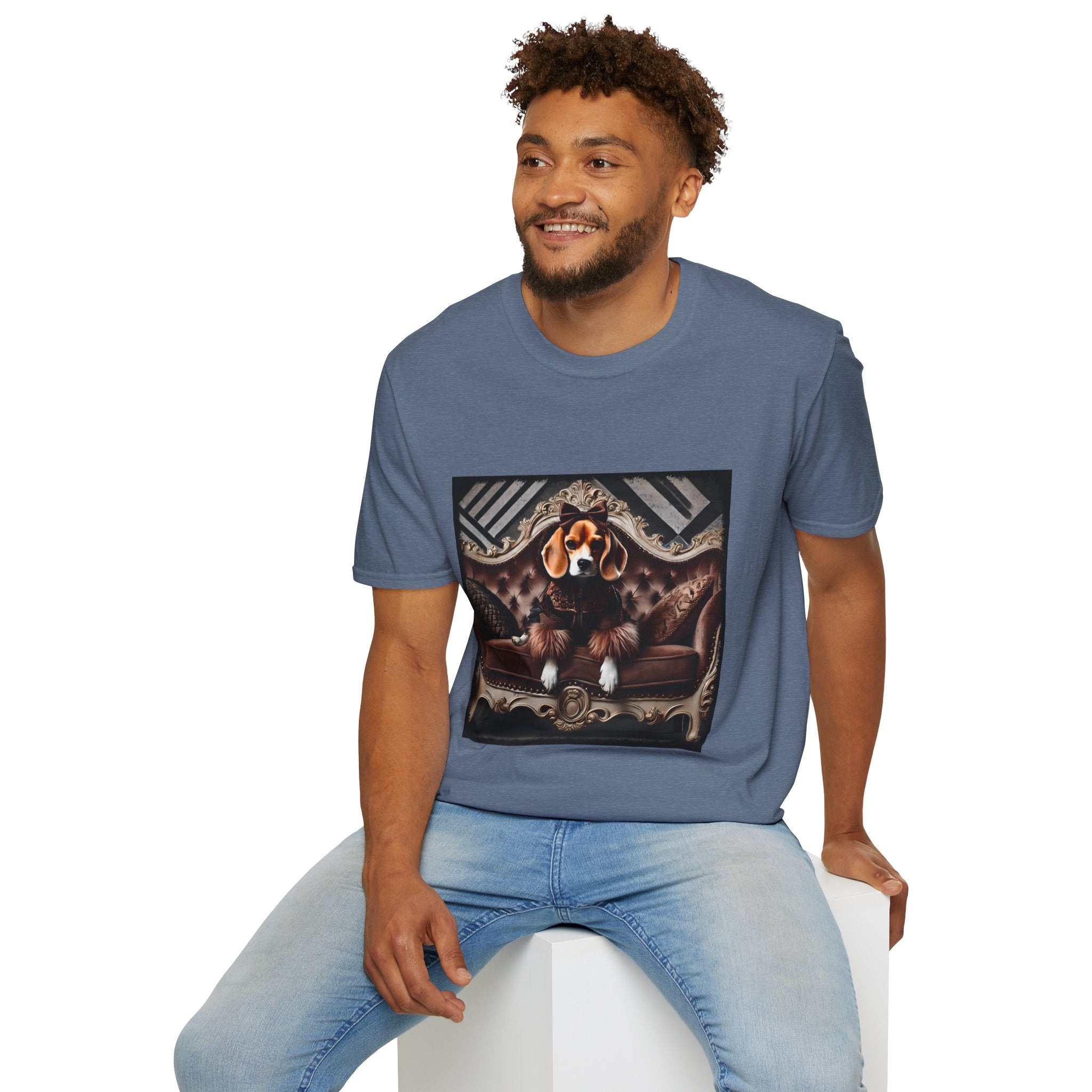 Beagle Fierce Fashionista | Unisex Dog T-Shirt