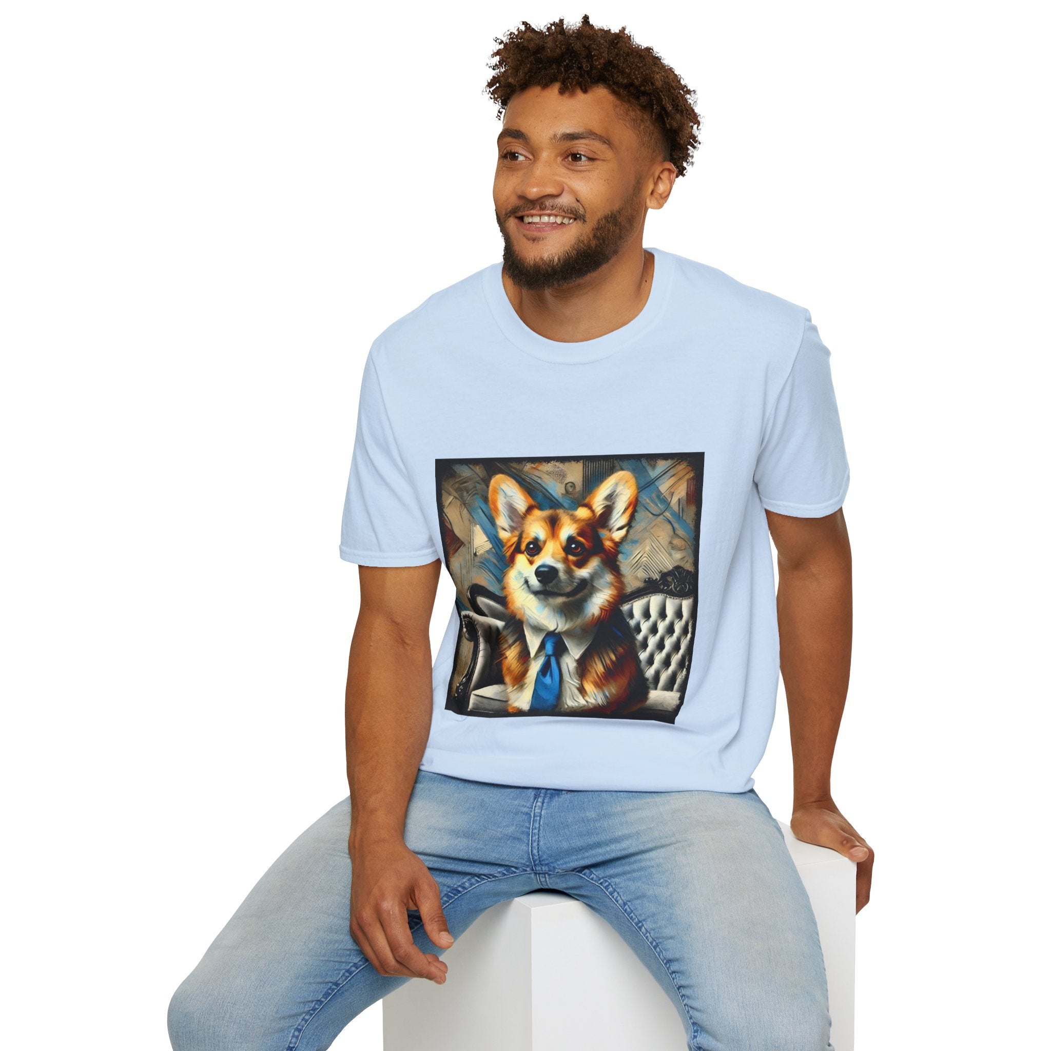 Pembroke Welsh Corgi Classic Gent | Unisex Dog T-Shirt