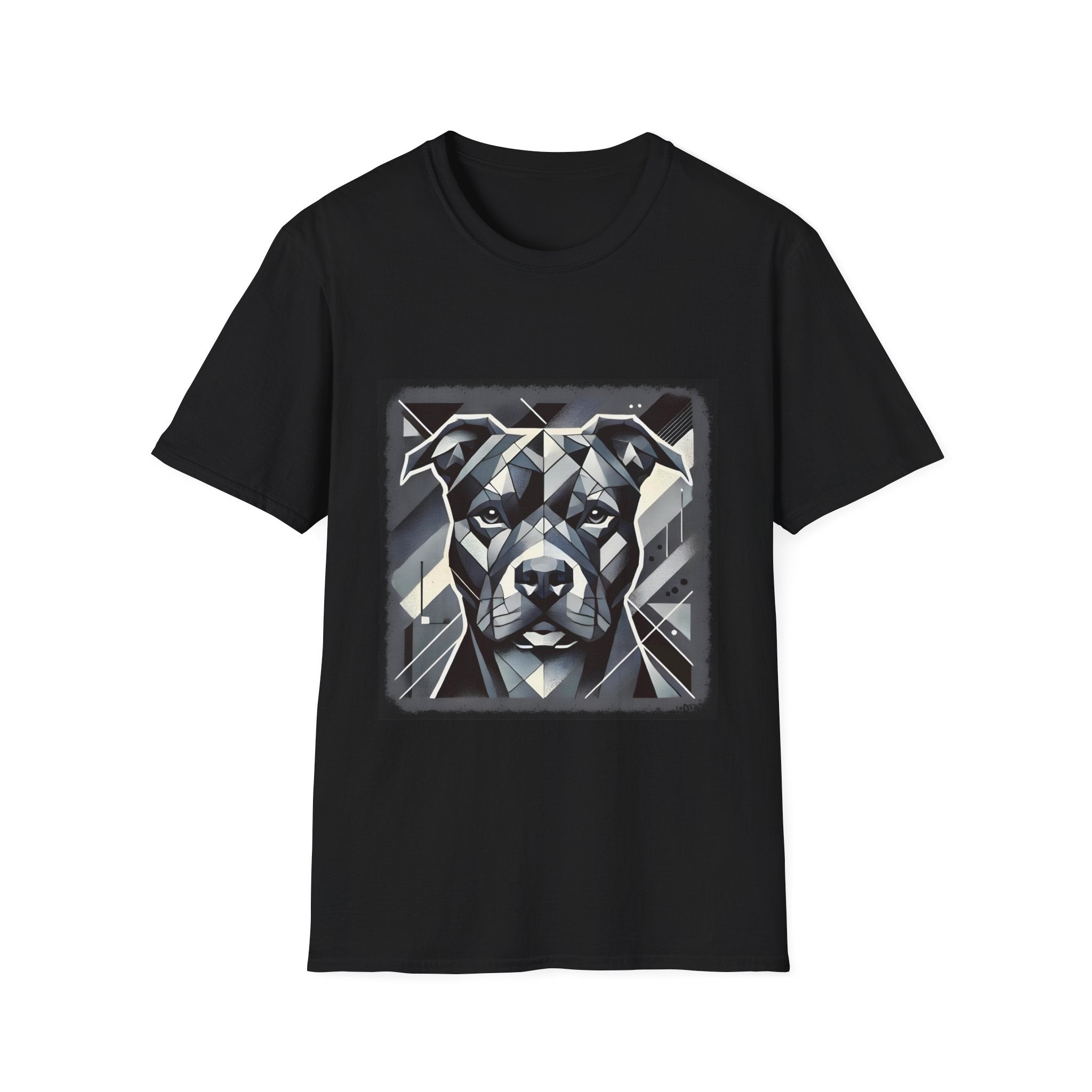 American Pit Bull Terrier Shirt | Geometric Dog Lover Tee